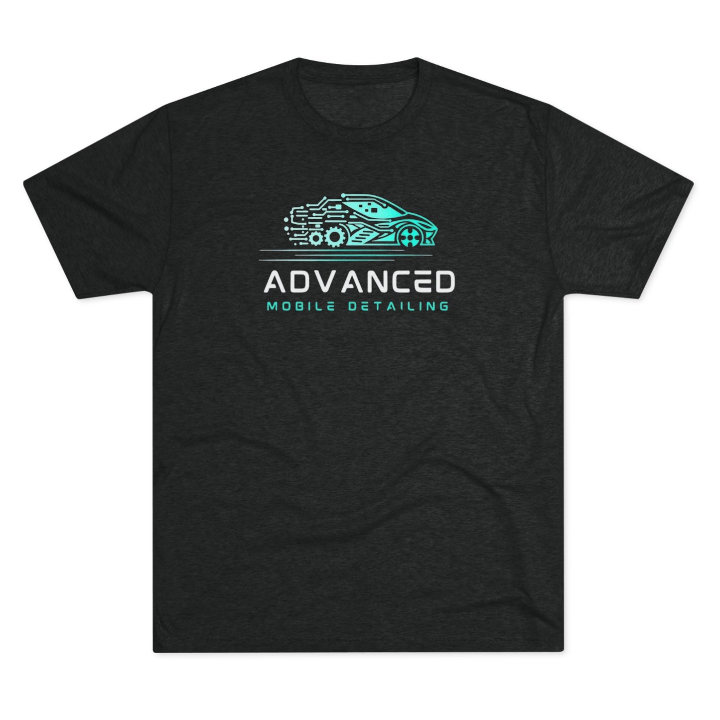 Advanced Mobile Detailing, Tri-blend, Tee | Car Enthusiast T-Shirt, Custom Auto Care Shirt, Gift for Car Lovers, Unique Vehicle Detailing Apparel