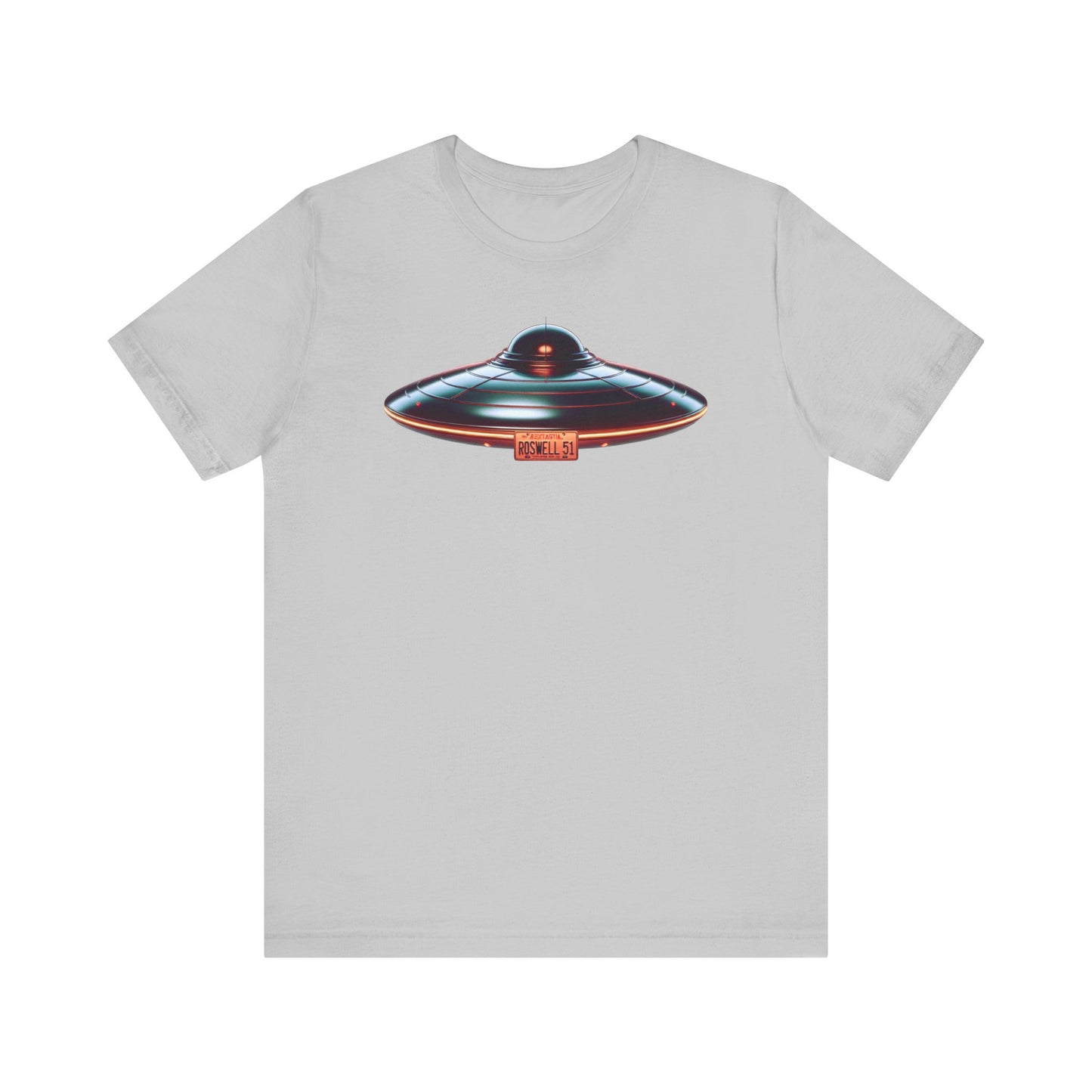 Flying Saucer, Unisex Jersey Short Sleeve Tee - Psychonaut Swag