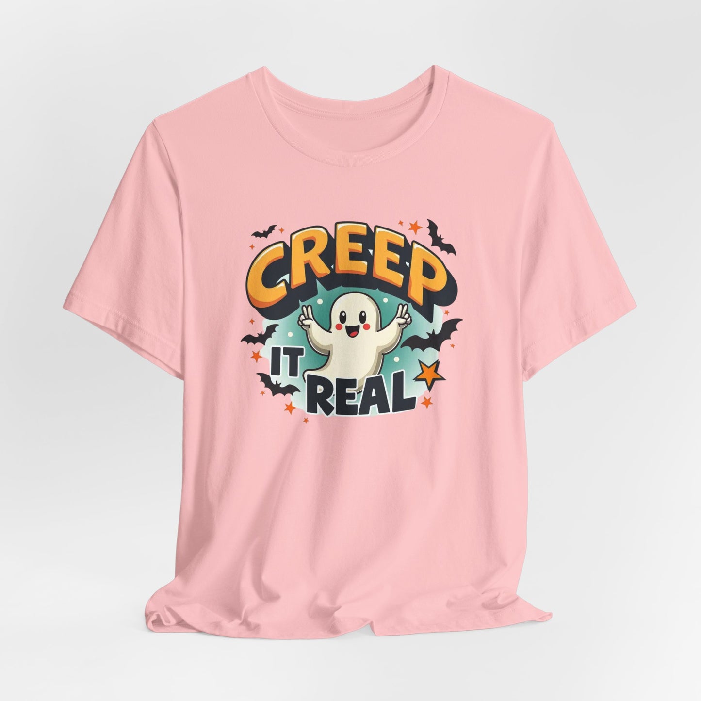 Creep It Real Ghost Tee — Cute Halloween T-Shirt