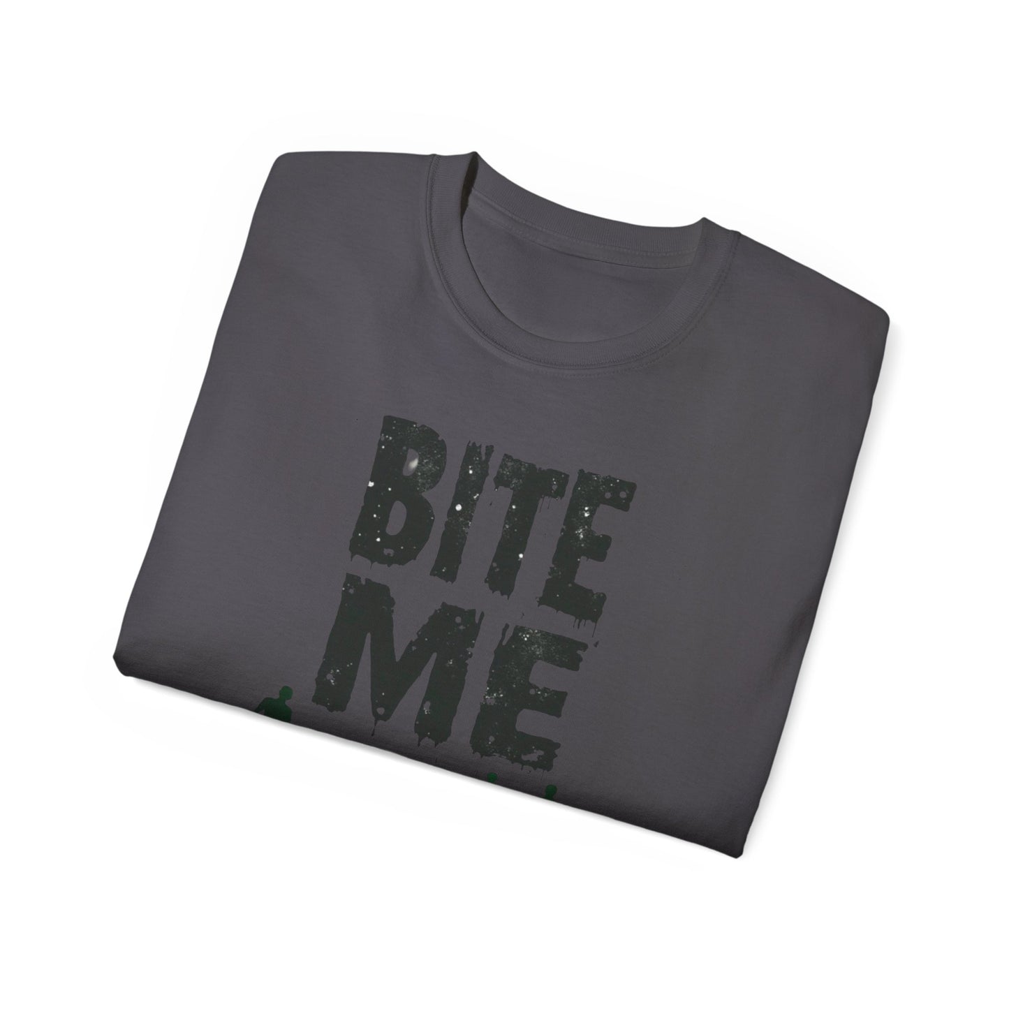 Bite Me, Unisex Ultra Cotton T-Shirt, Casual Wear, Gift for Halloween, Party Shirt, Humor Merch