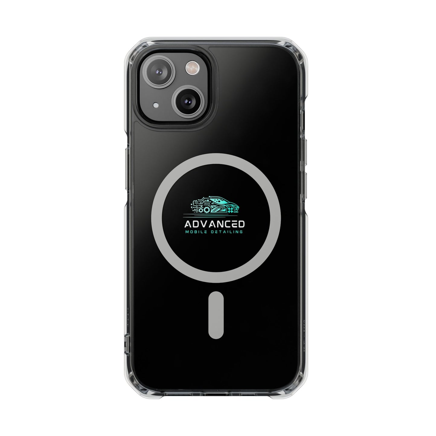 Advanced Mobile Detailing, Phone Case for Car Enthusiasts, Clear Protective Shell, Advanced Mobile Detailing, Customizable Gift, Stylish Phone Accessory