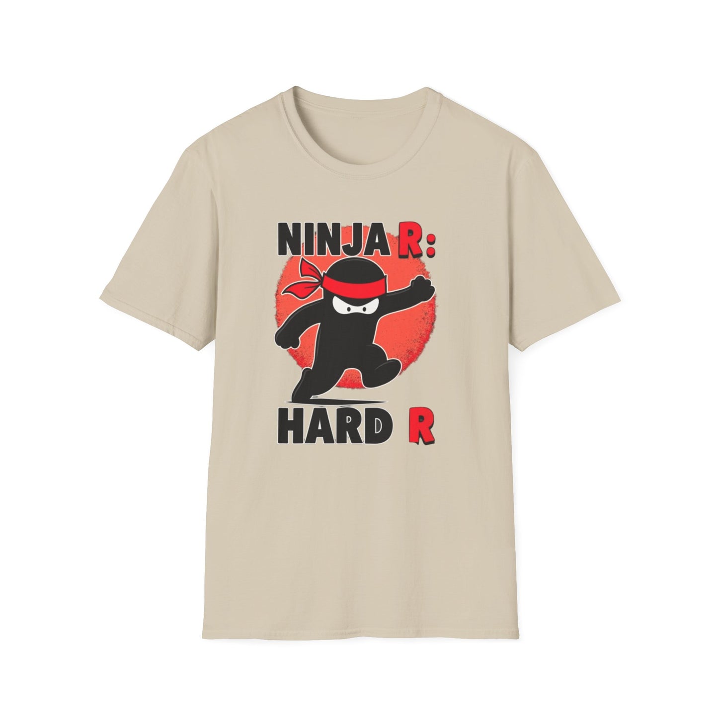 Ninja R, Unisex Softstyle T-Shirt - Psychonaut Swag