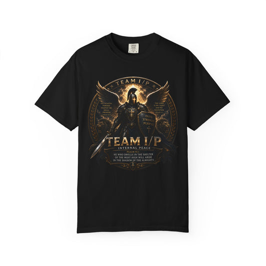 Team Up: A Soldier of Christ Graphic T-Shirt — Christian Faith Warrior Tee