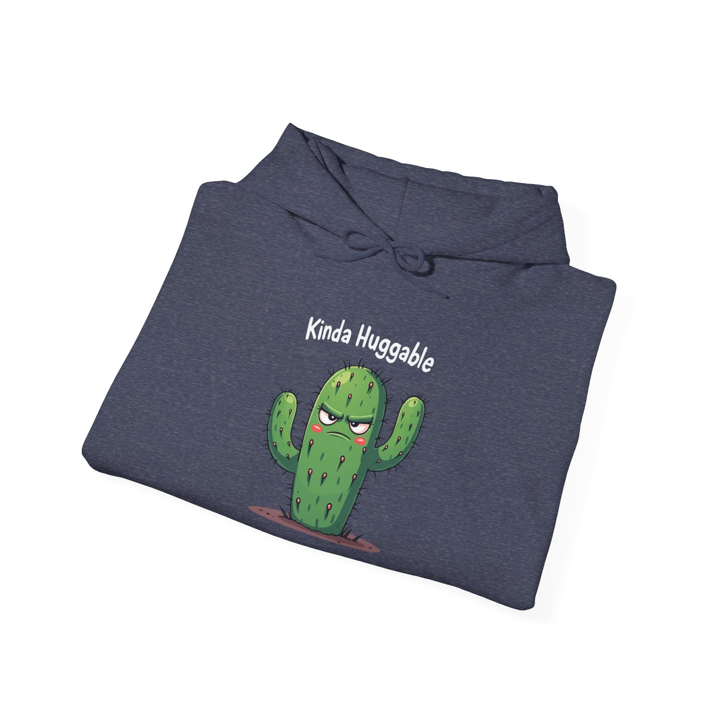Kinda Huggable, Unisex Heavy Blend Sweatshirt, Comfy Gift, Funny Plant Lover Apparel, Perfect for Casual Outings, Spring Celebration - Psychonaut Swag
