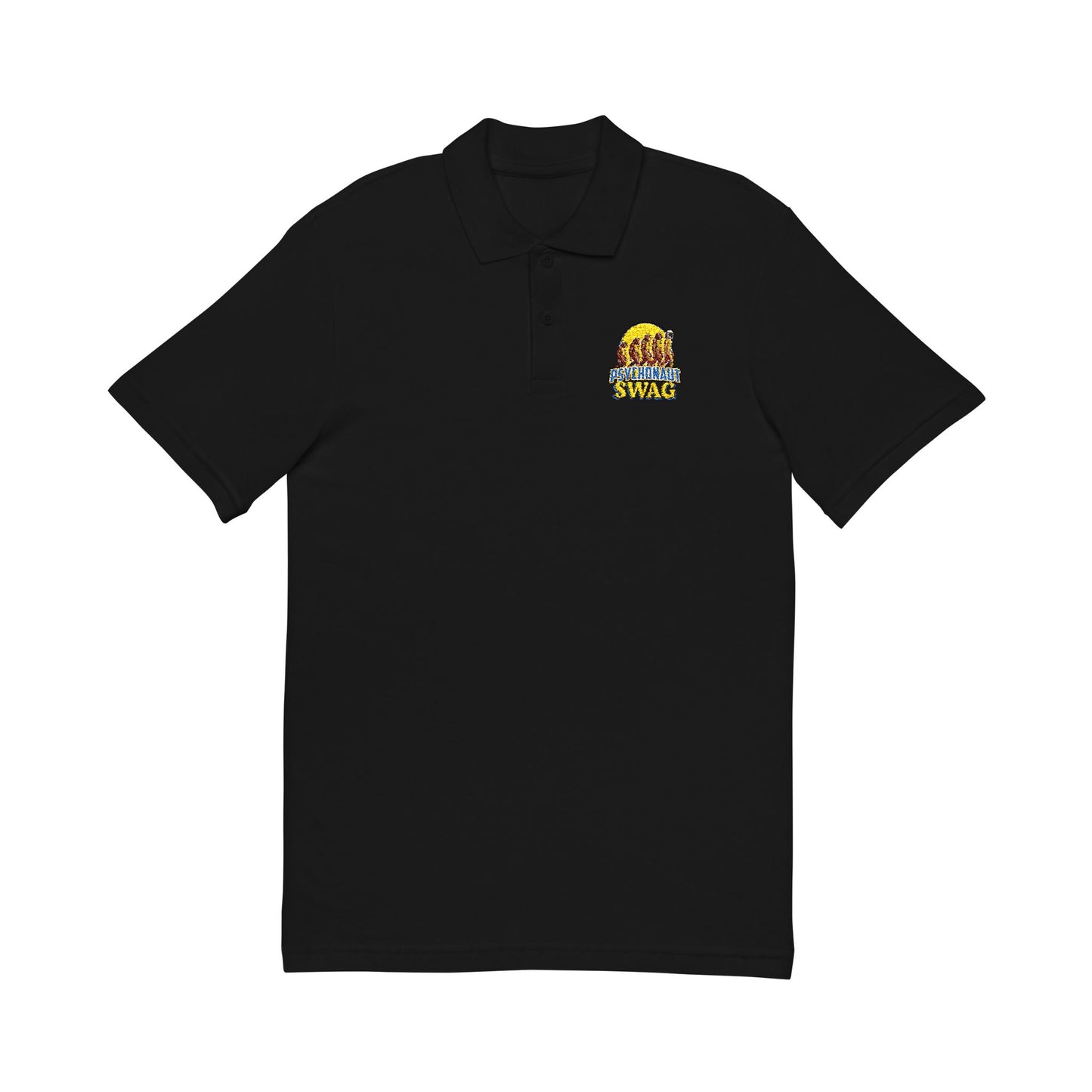 Psychonaut swag small biz, Polo Shirt - Casual Wear, Gift for Him/Her, Summer Fashion, Office Attire, Weekend Style