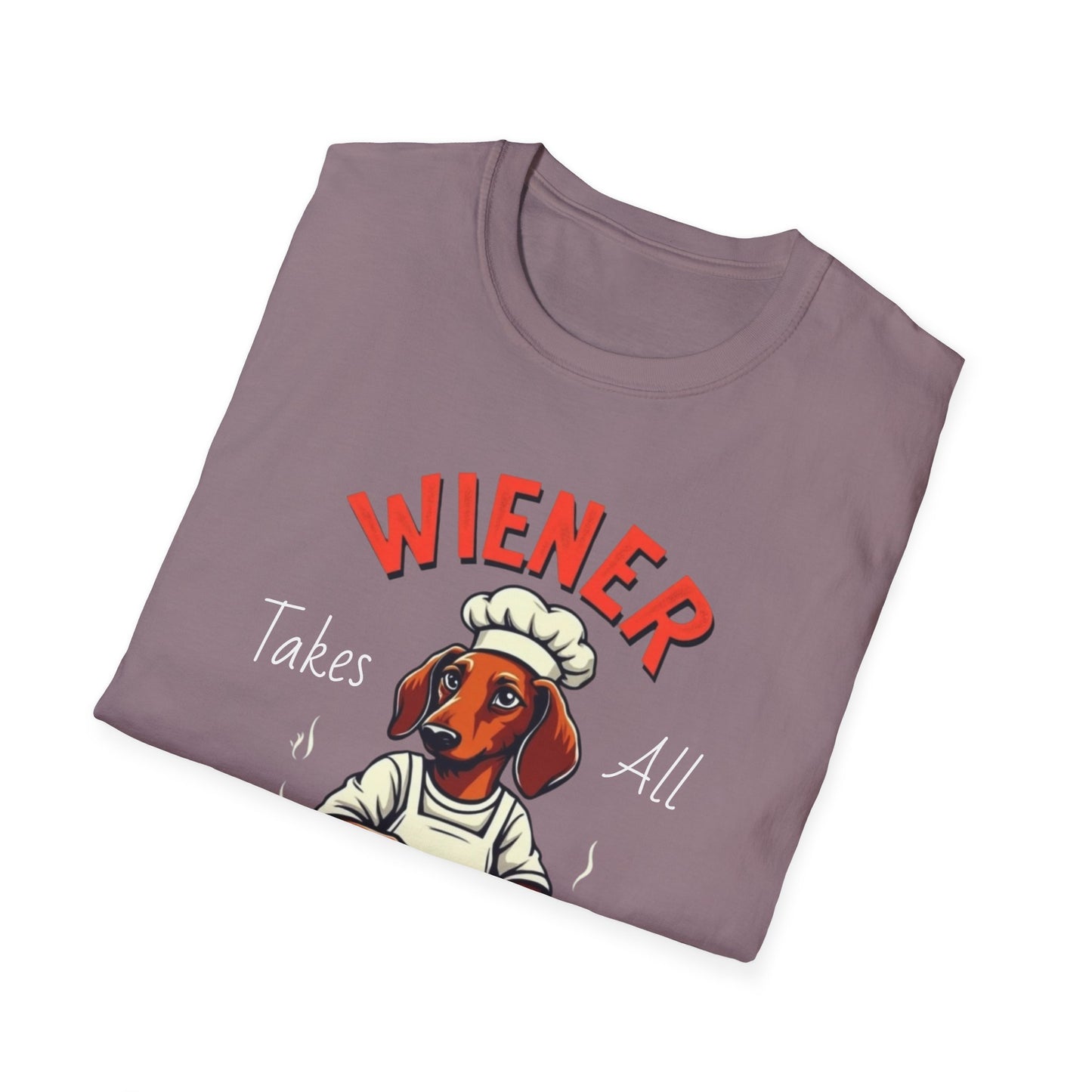Wiener takes all, Dog Humor T-Shirt, Funny Pet Lover Gift, Cute Dog Tee, Unisex Funny Shirt, Dog Lover's Apparel - Psychonaut Swag