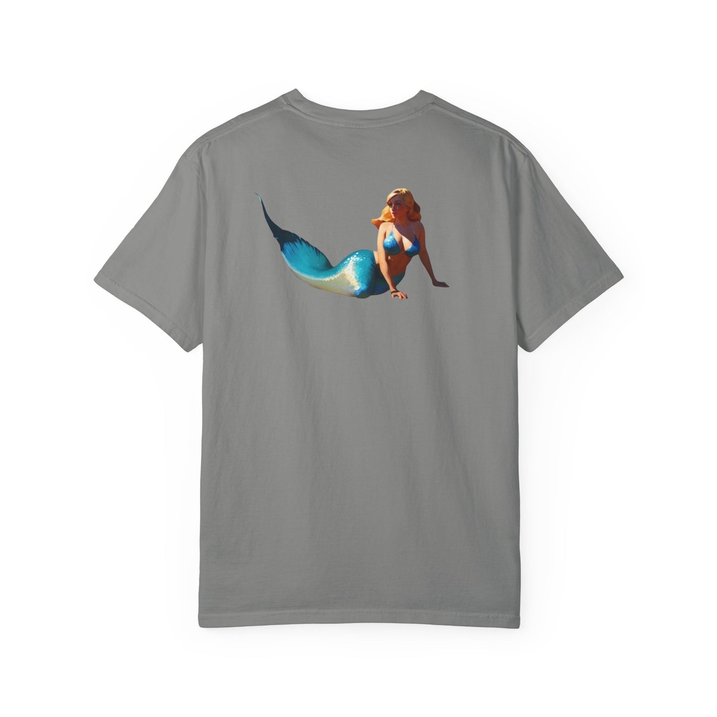 Psychonaut swag staple, Mermaid, Unisex Garment-Dyed T-shirt - Psychonaut Swag