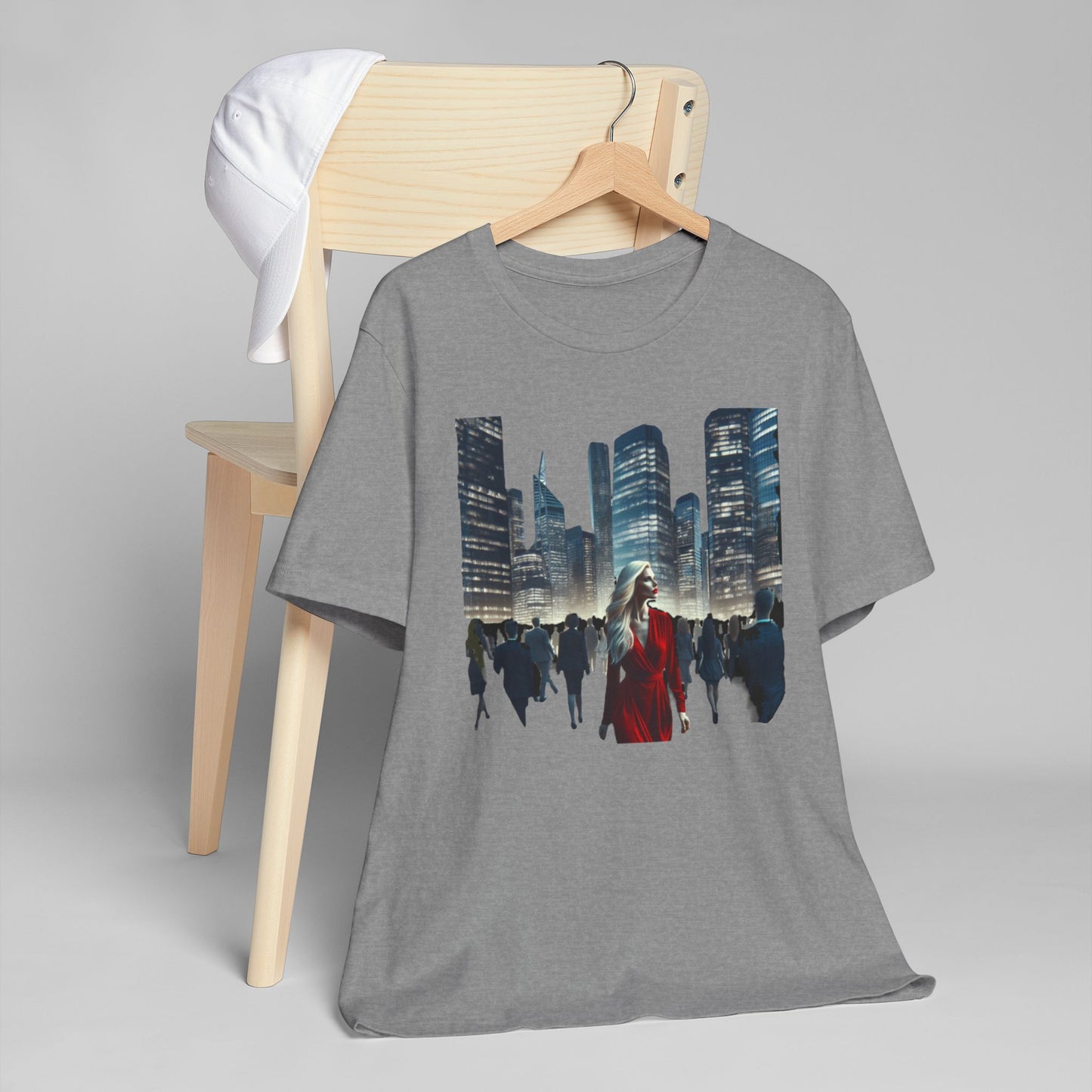 Lady in Red Unisex Jersey T-Shirt - Psychonaut Swag