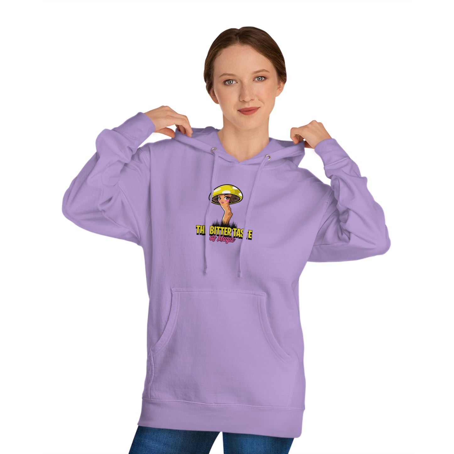 Hooded Sweatshirt: Bite Back Shroom Design - Psychonaut Swag