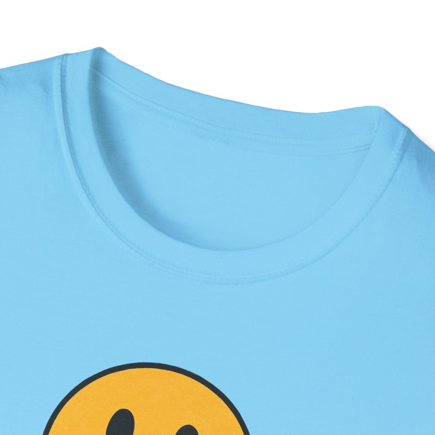 Smile Encouragement T-Shirt, Positive Vibes Tee, Unisex Graphic Shirt, Gift for Friends, Casual Wear, Everyday Comfort - Psychonaut Swag