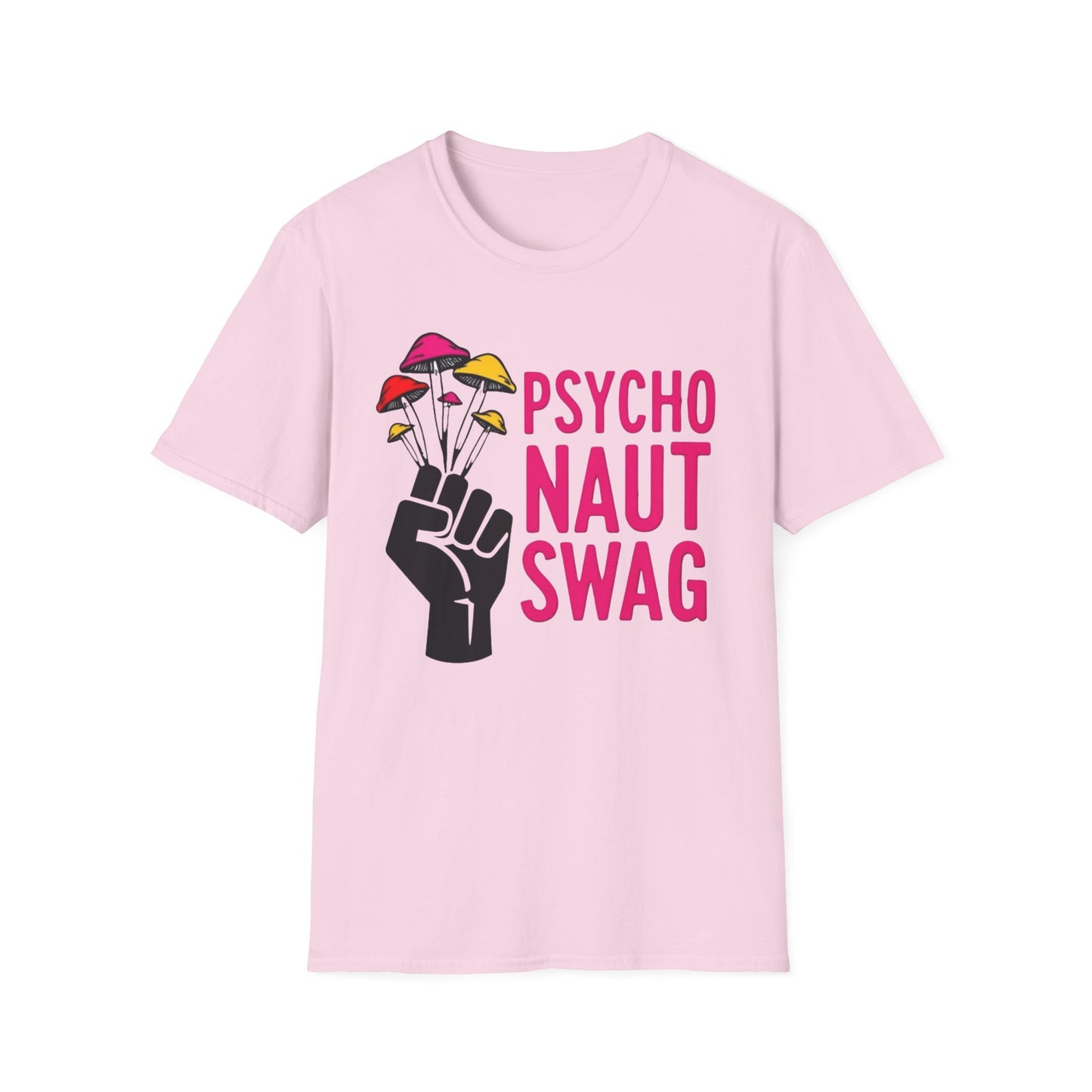 Psychonaut Swag Handful, T-Shirt, Unisex Graphic Tee, Gift for Psychedelic Lovers, Trendy Softstyle Shirt, Creative Fashion Statement, Cool Casual Wear - Psychonaut Swag