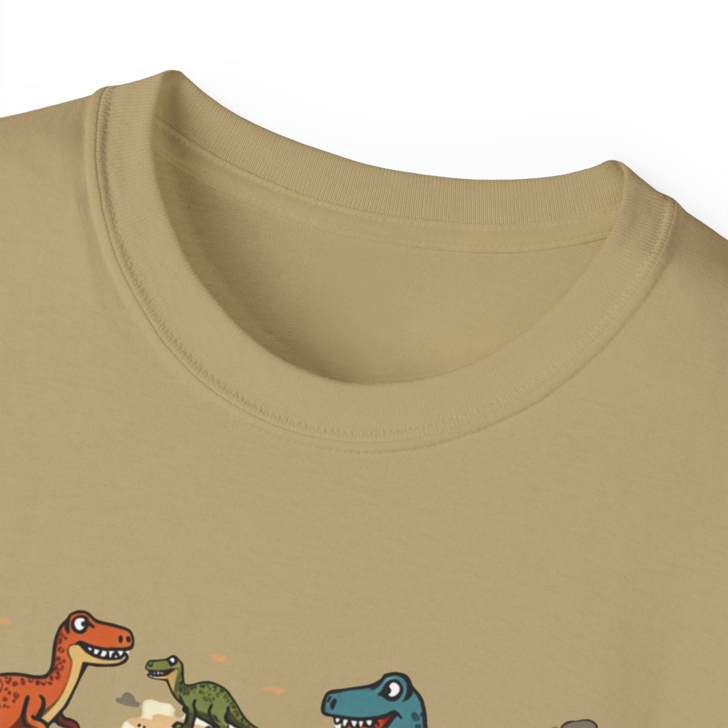 'Pre-Hysterical' Dinosaur Unisex Tee - Fun Cotton Shirt for Dinosaurs Lovers - Psychonaut Swag