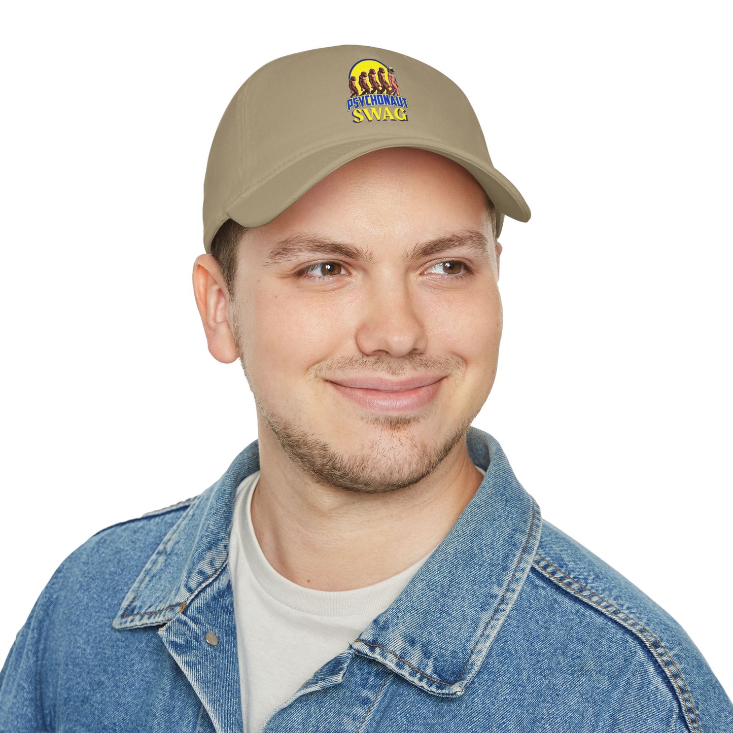 Psychonaut Swag Low Profile Baseball Cap, Casual Hat, Gift for Gamers, Streetwear Accessory, Summer Vibes, Trendy Headwear - Psychonaut Swag