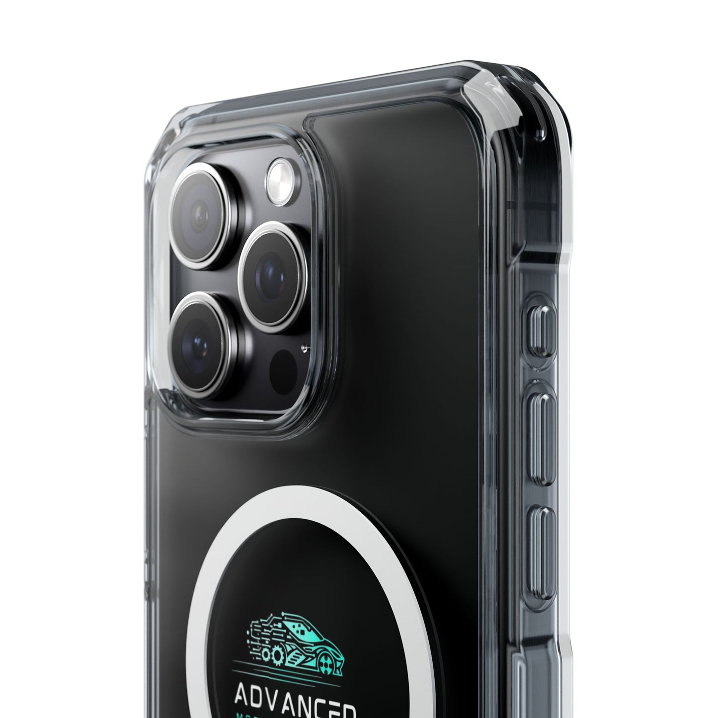 Advanced Mobile Detailing, Phone Case for Car Enthusiasts, Clear Protective Shell, Advanced Mobile Detailing, Customizable Gift, Stylish Phone Accessory
