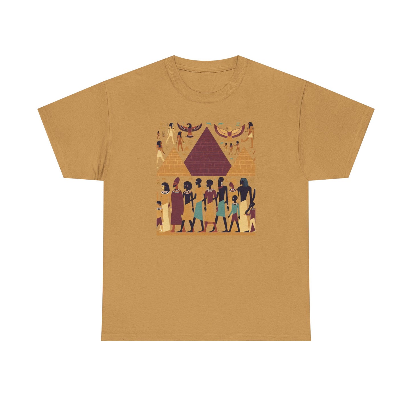 Hieroglyphic Recall, Unisex Heavy Cotton Tee - Psychonaut Swag