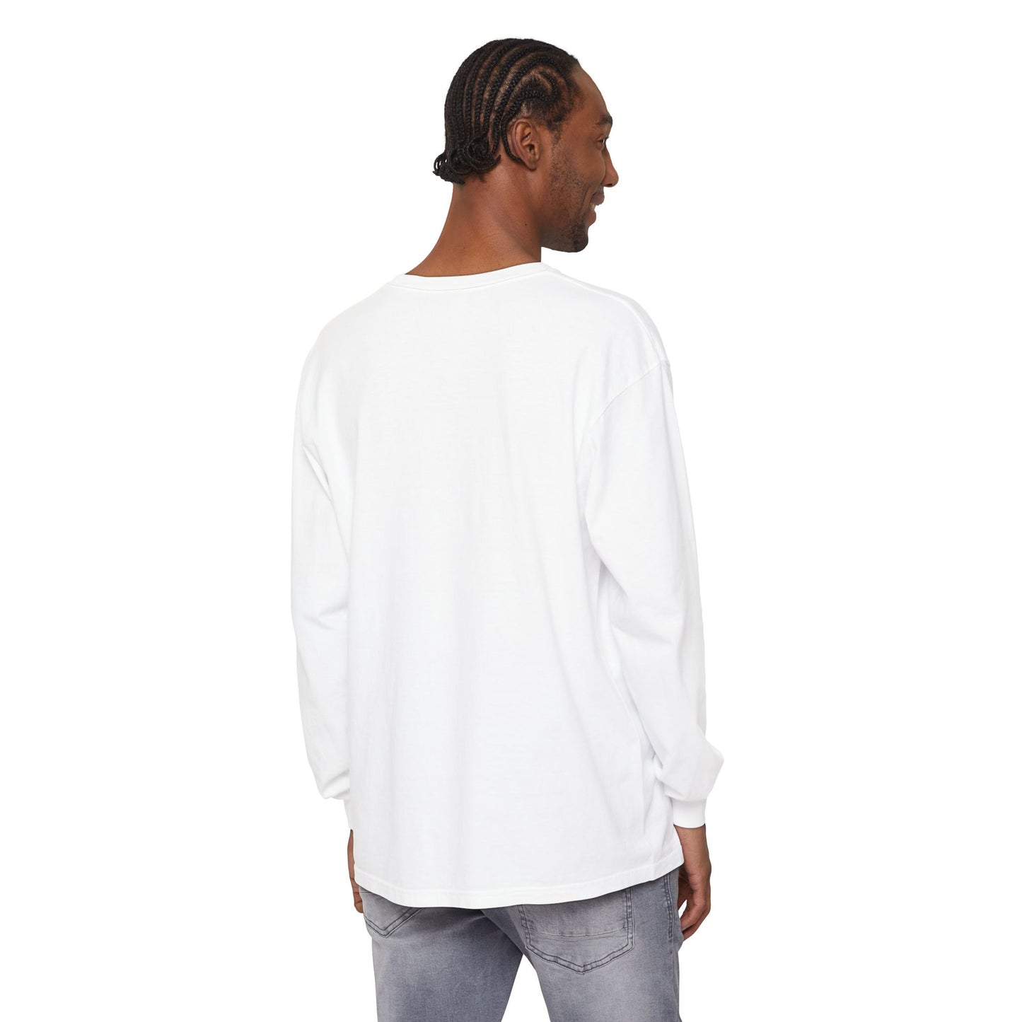 Rainbow, Unisex Garment-dyed Long Sleeve T-Shirt - Psychonaut Swag