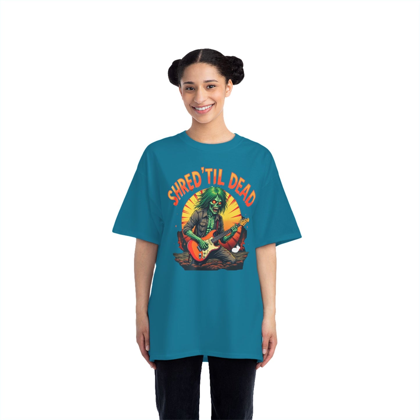 Rockin' Shred'Til Dead T-Shirt | Music Lover Gift, Concert Tee, Graphic Tee, Chill Vibes, Unique Band Merchandise - Psychonaut Swag