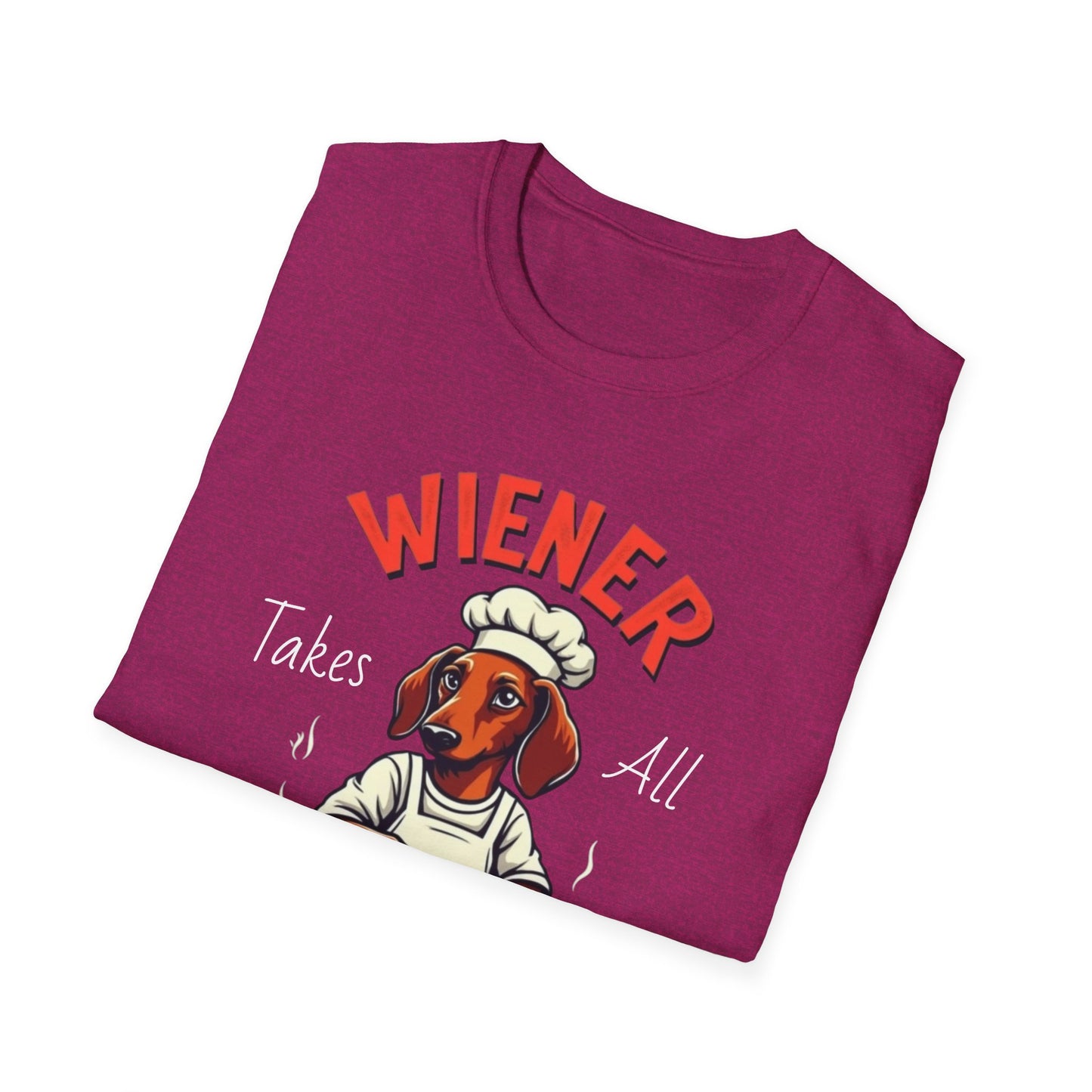 Wiener takes all, Dog Humor T-Shirt, Funny Pet Lover Gift, Cute Dog Tee, Unisex Funny Shirt, Dog Lover's Apparel