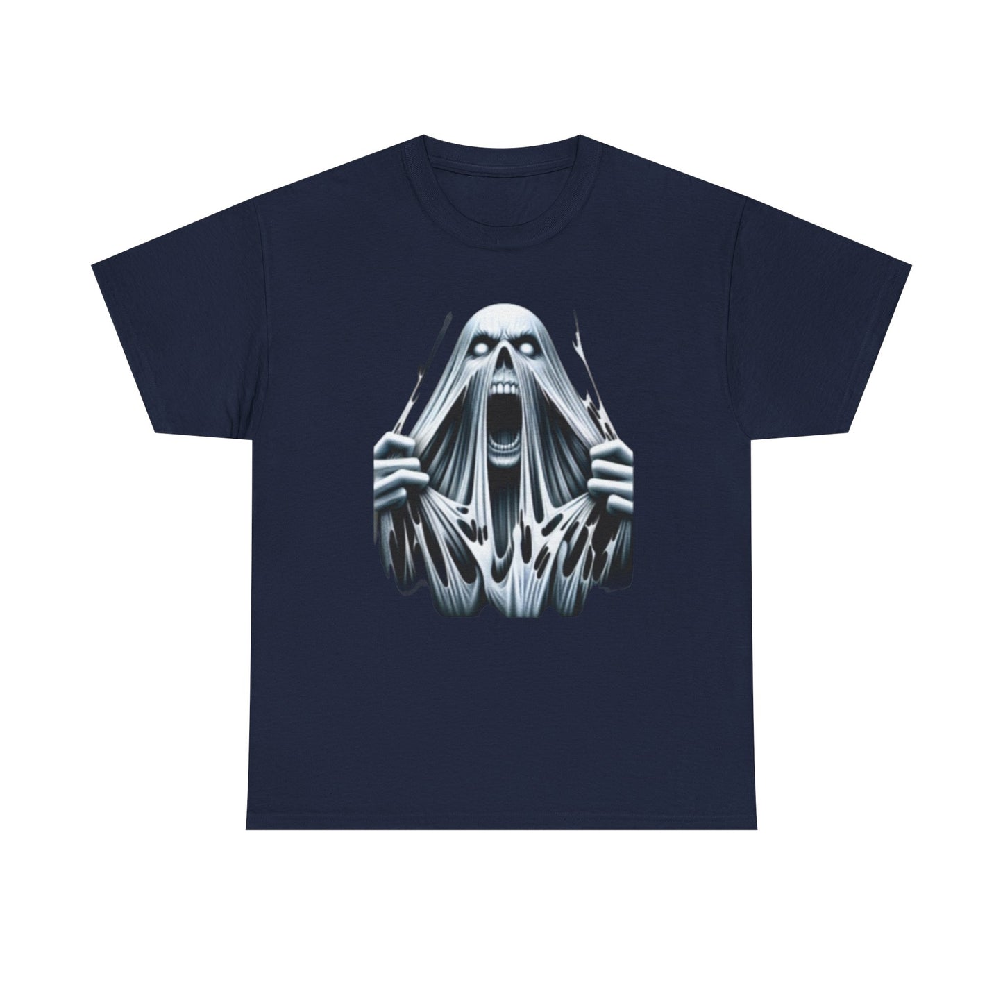 Free Spirit, Unisex Heavy Cotton Tee, Halloween Shirt, Scary Graphic Tee, Horror Movie Merch, Unisex Tee for Spooky Season