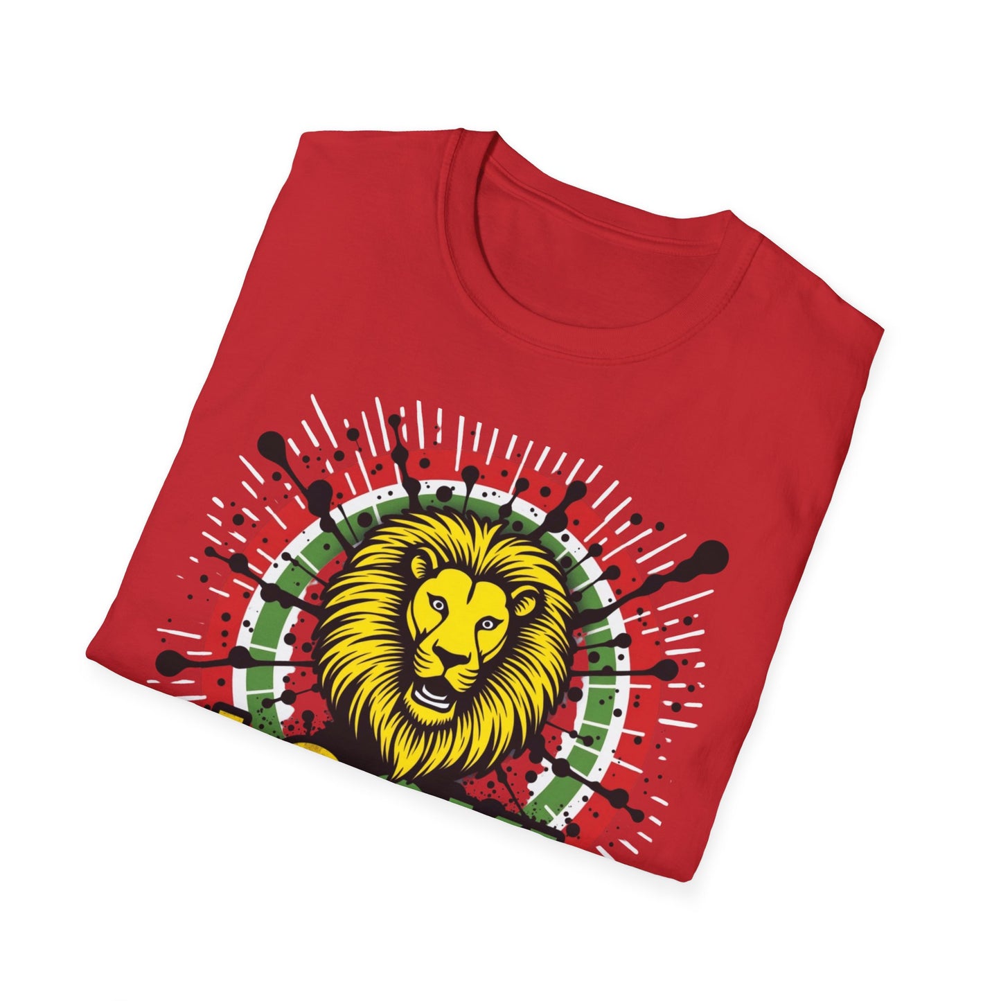 Look It's a Lion, Unisex Softstyle T-Shirt
