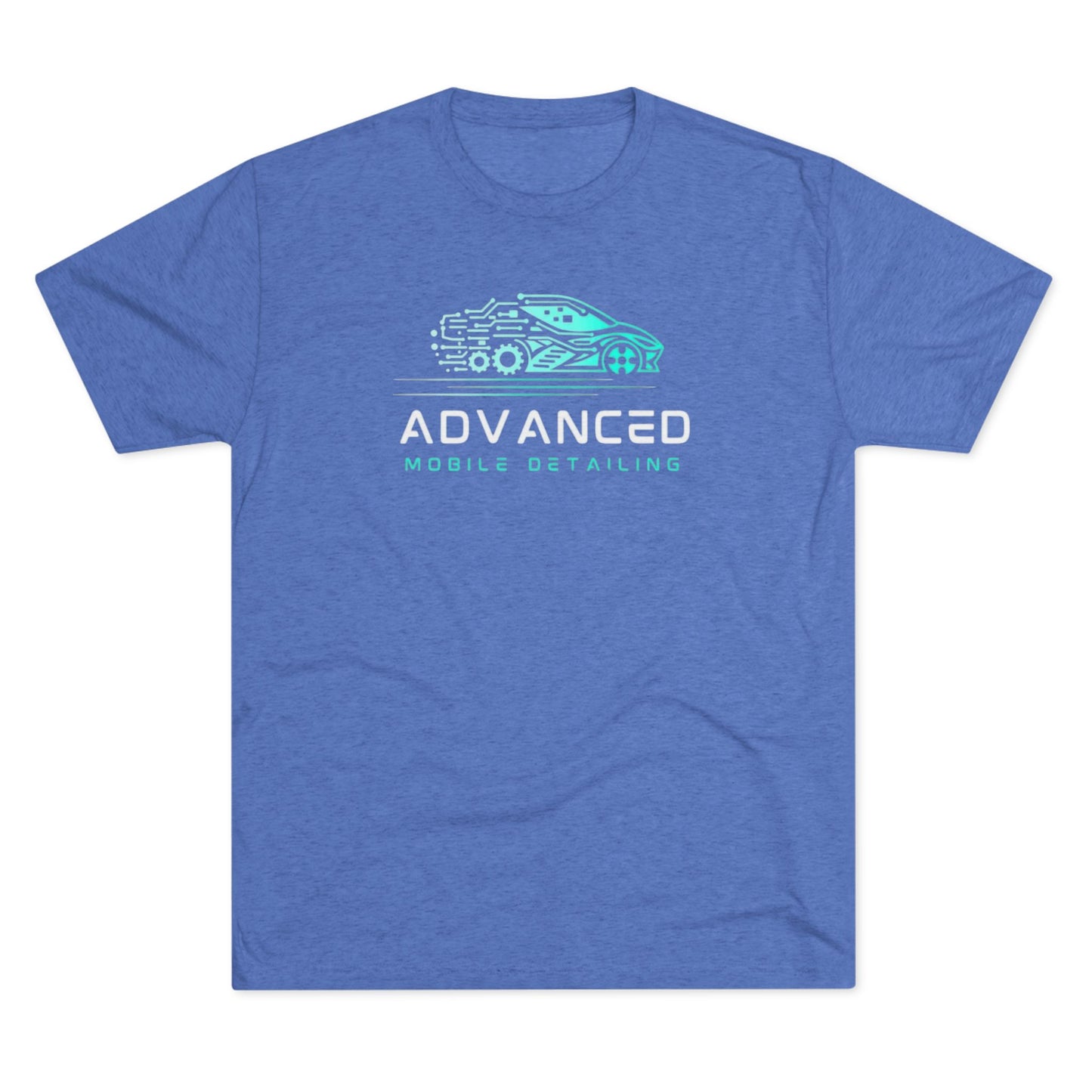 Advanced Mobile Detailing, Tri-blend, Tee | Car Enthusiast T-Shirt, Custom Auto Care Shirt, Gift for Car Lovers, Unique Vehicle Detailing Apparel