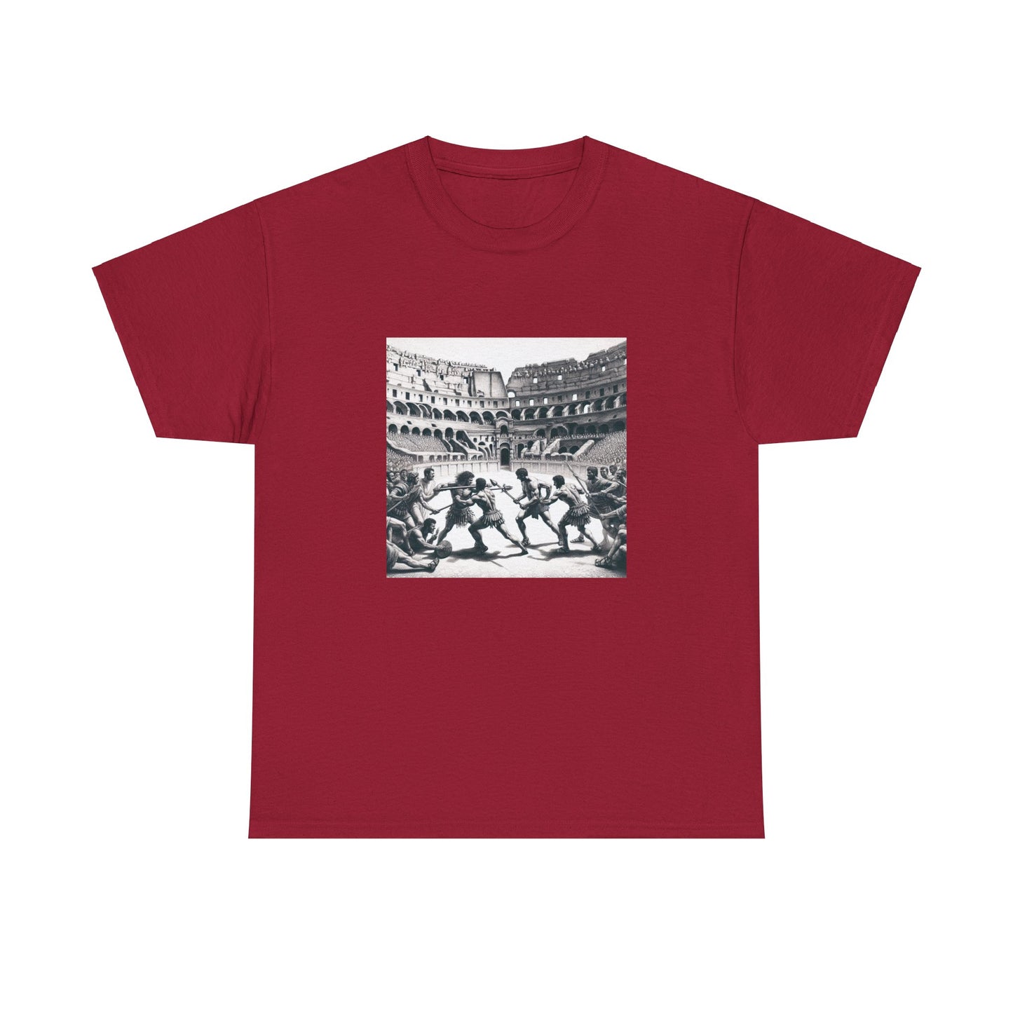 Gladiator, fight Unisex Heavy Cotton Tee - Psychonaut Swag