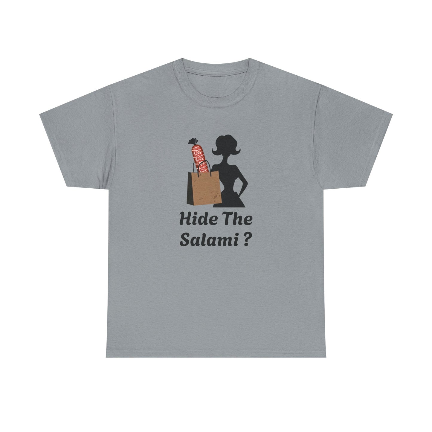 Hide the Salami Tee, Unisex Heavy Cotton Tee - Psychonaut Swag