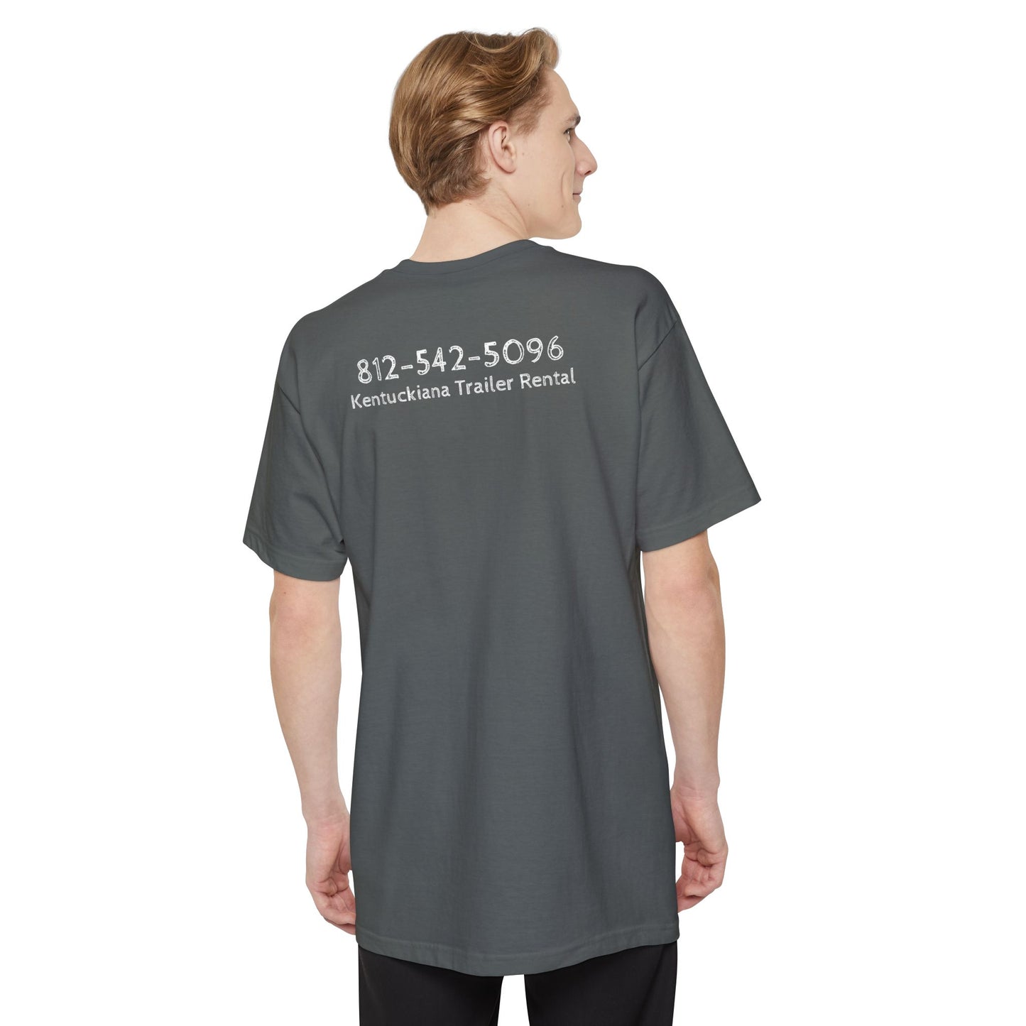 Tall mock1, Kentuckiana small biz swag, T-Shirt | Casual Souvenir Tee, Road Trip Gear, Gift for Trailer Owners, Fun Outdoor Wear, Unisex Apparel