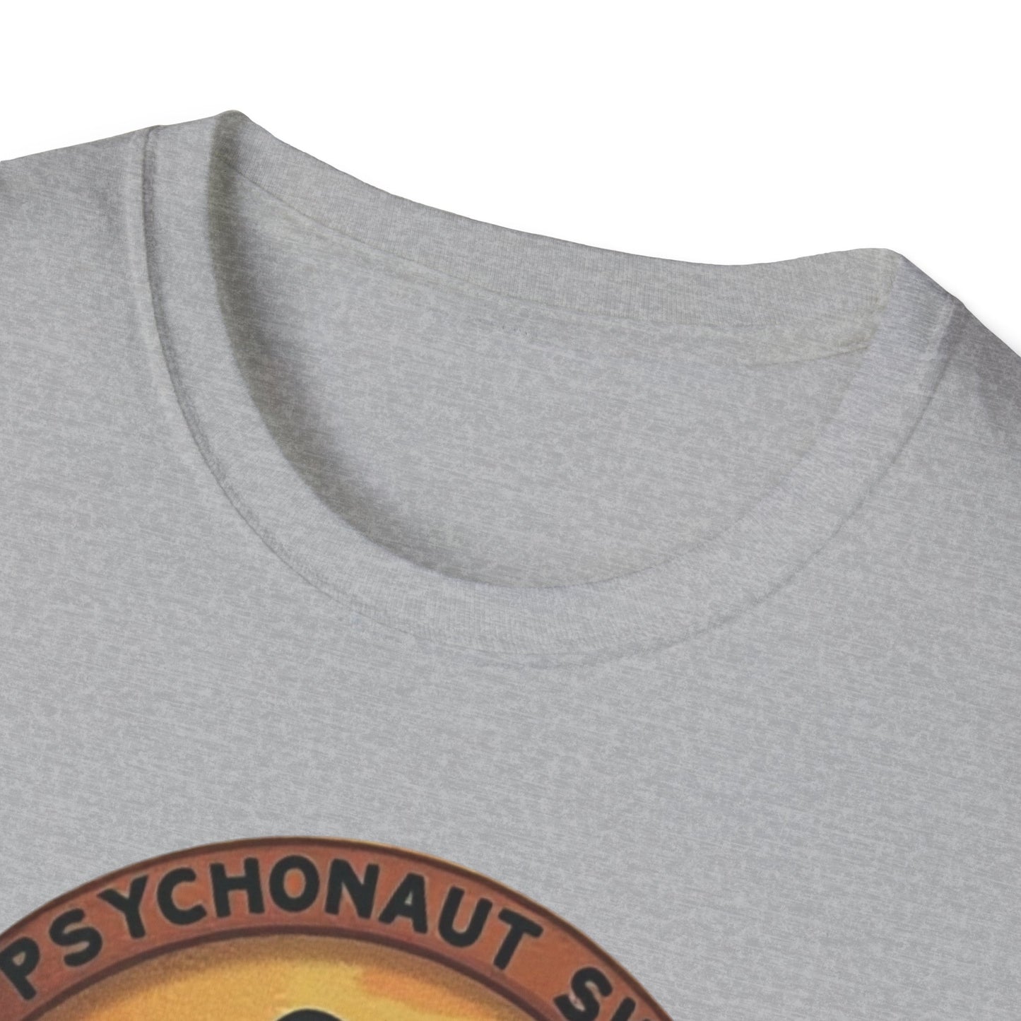 Bigfoot and UFO, Unisex Softstyle T-Shirt, Trendy Graphic Tee, Funny Bigfoot Shirt, Adventure Apparel, Gift for Nature Lovers