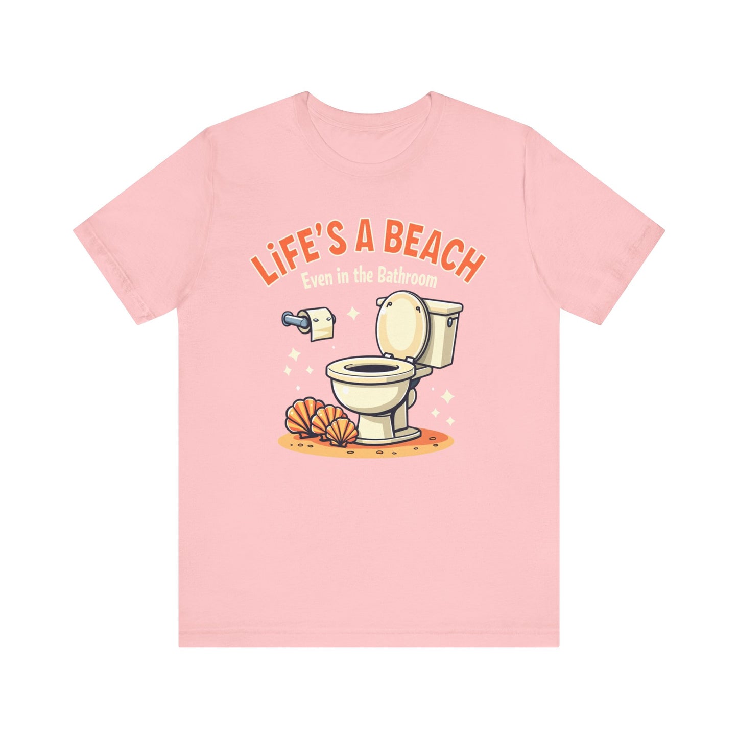 Life's a Beach, Unisex Short Sleeve Shirt - Psychonaut Swag
