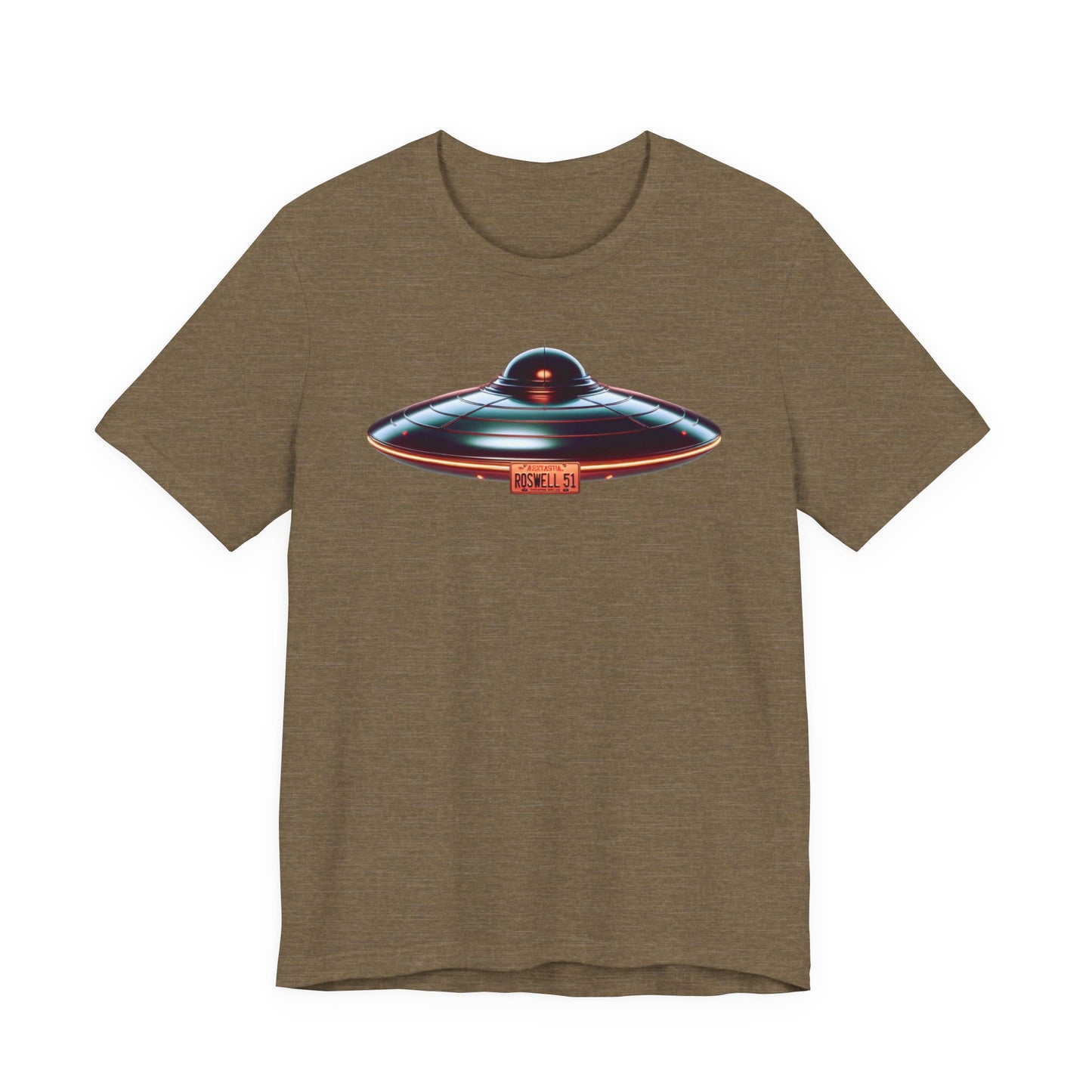 Flying Saucer, Unisex Jersey Short Sleeve Tee - Psychonaut Swag