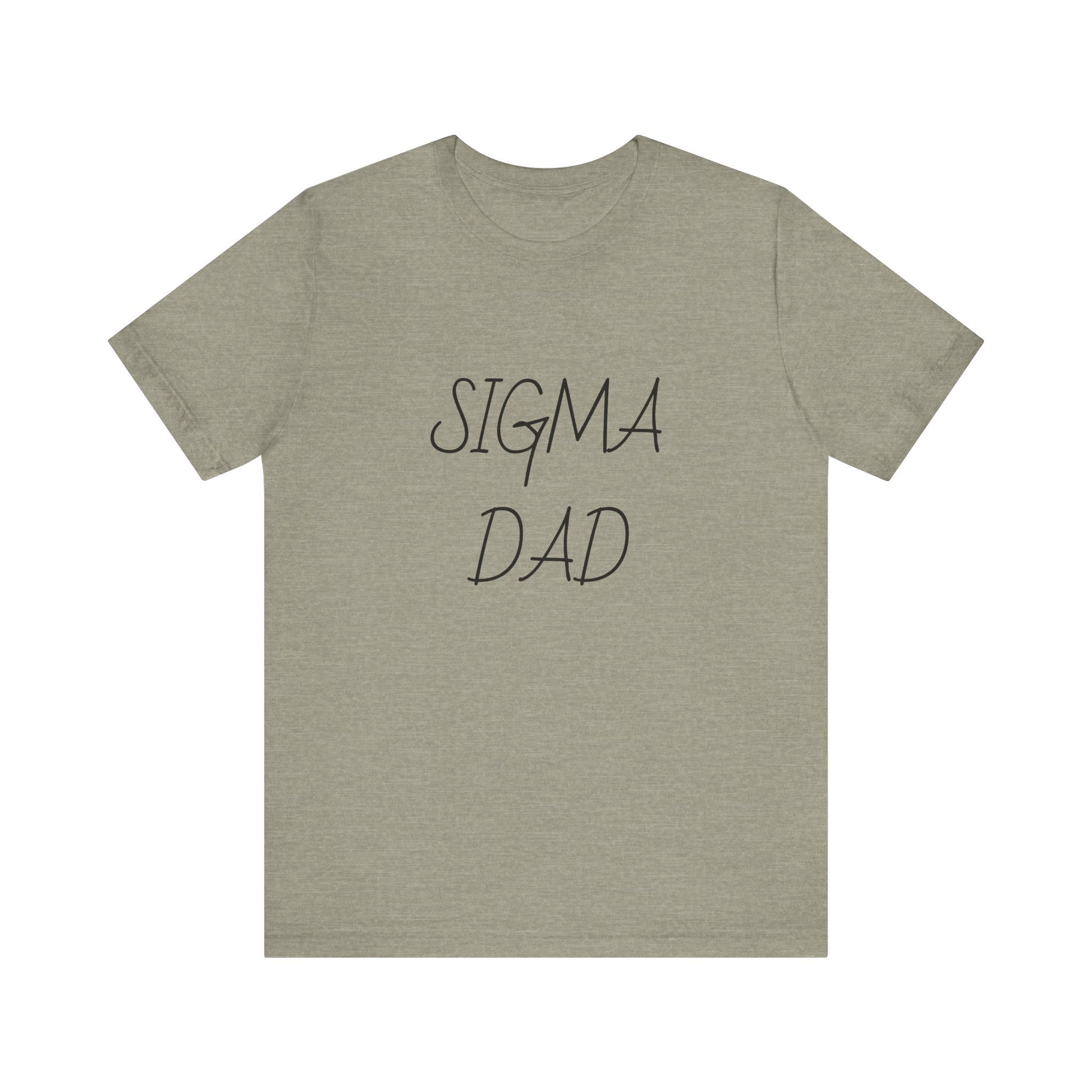 Sigma Dad, Unisex Jersey Short Sleeve Tee - Psychonaut Swag
