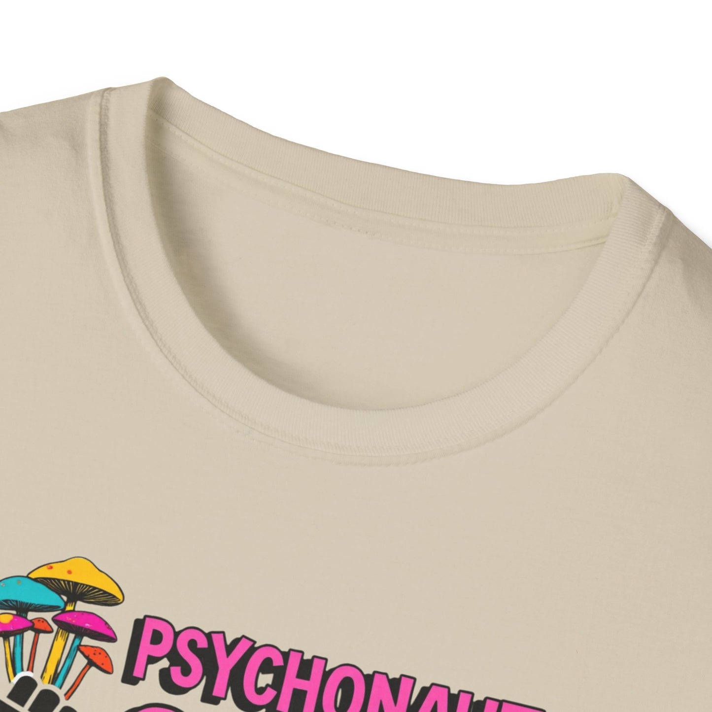 Fistful of Shrooms, Pyschonaut Swag Staple, Psychedelic Graphic T-Shirt, Humor Apparel for Psychedelic Lovers, Perfect for Festivals, Casual Wear, Gift for Friends - Psychonaut Swag