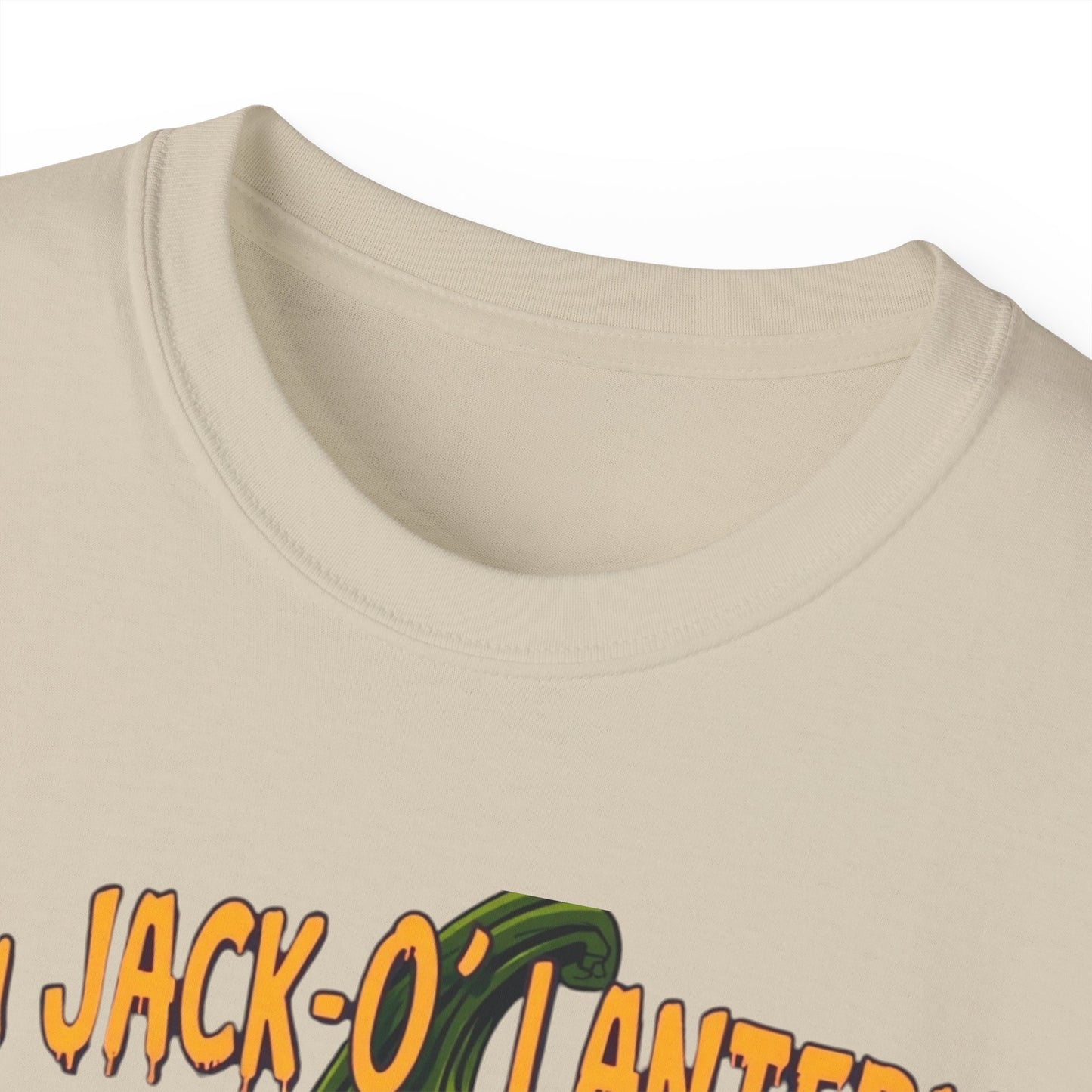 Halloween Jack-O'-Lantern Unisex Tee, Funny Costume Shirt, Spooky Festive Apparel, Halloween Party Gift, October Celebration Outfit