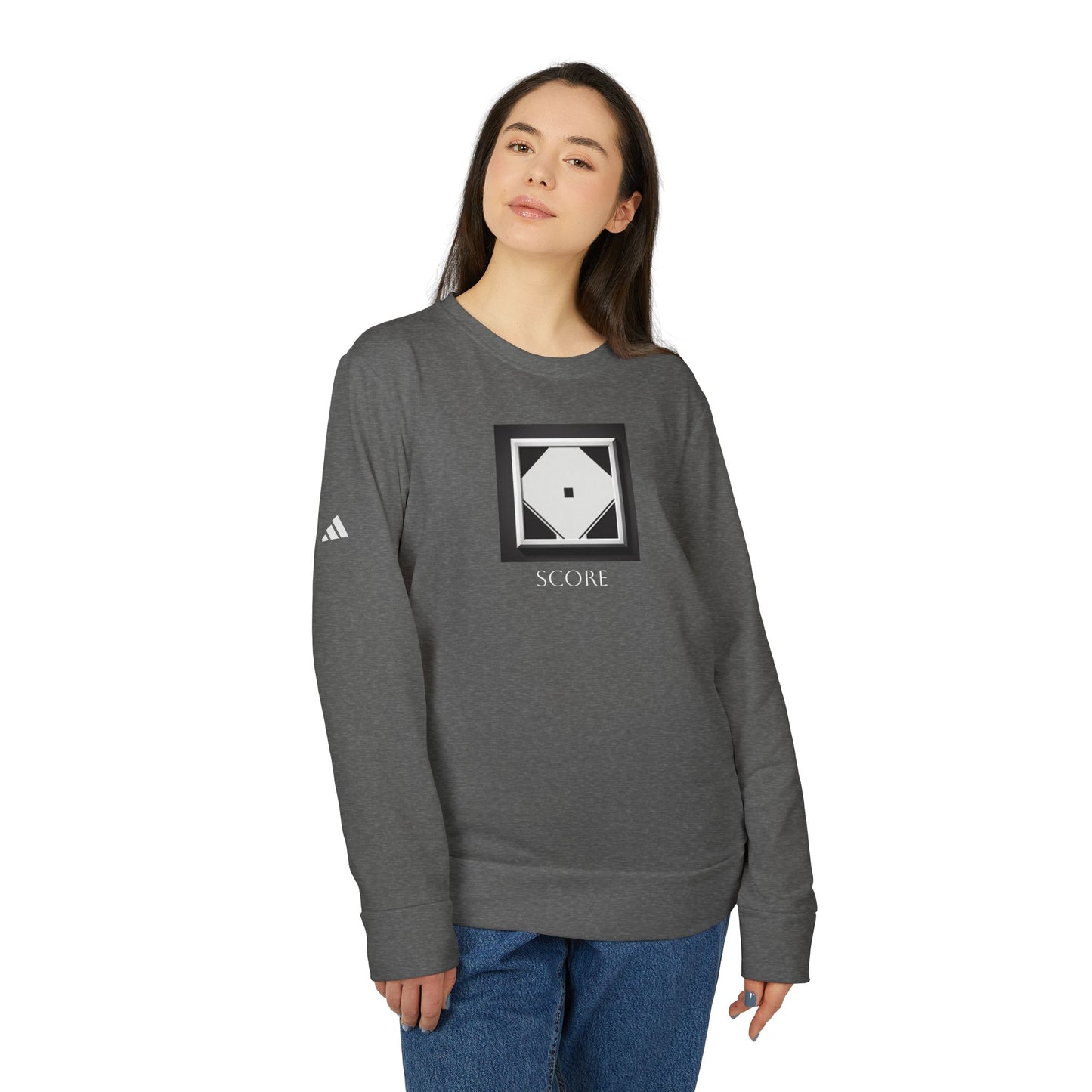 Score, adidas Unisex Fleece Crewneck Sweatshirt - Psychonaut Swag