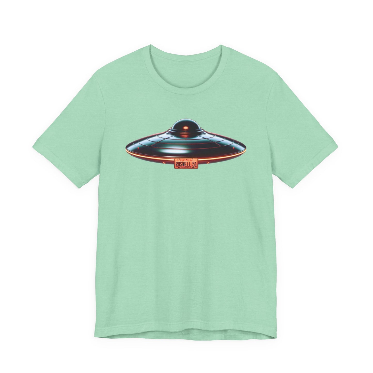 Flying Saucer, Unisex Jersey Short Sleeve Tee - Psychonaut Swag