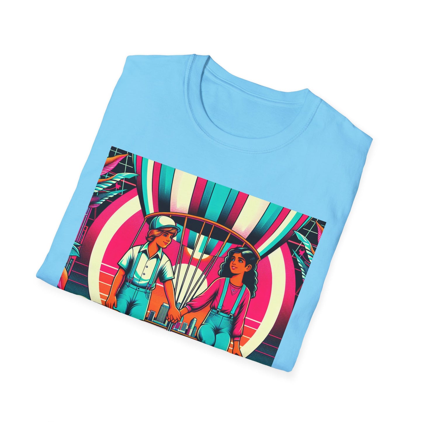 Hold On, Unisex Softstyle T-Shirt - Psychonaut Swag