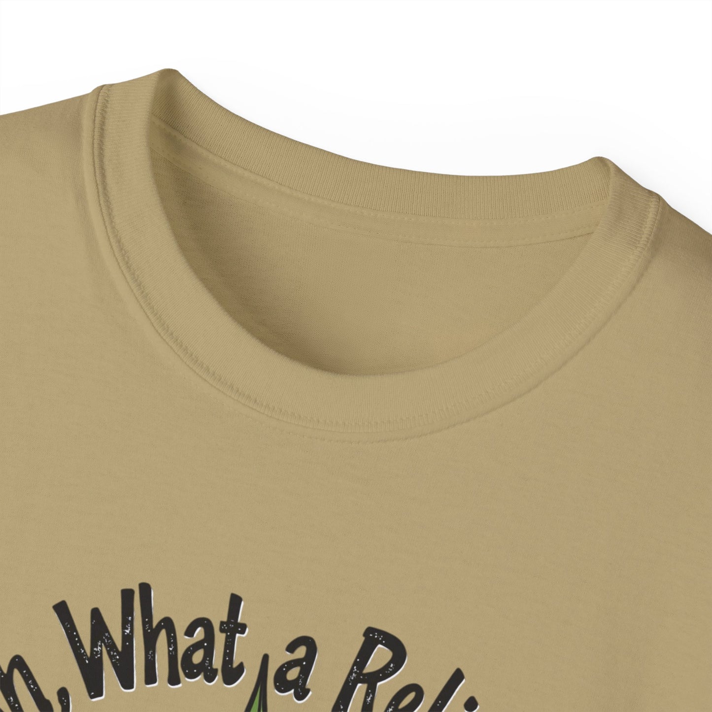 Ah, What a Relief Unisex Ultra Cotton Tee - Perfect for Cannabis Enthusiasts - Psychonaut Swag