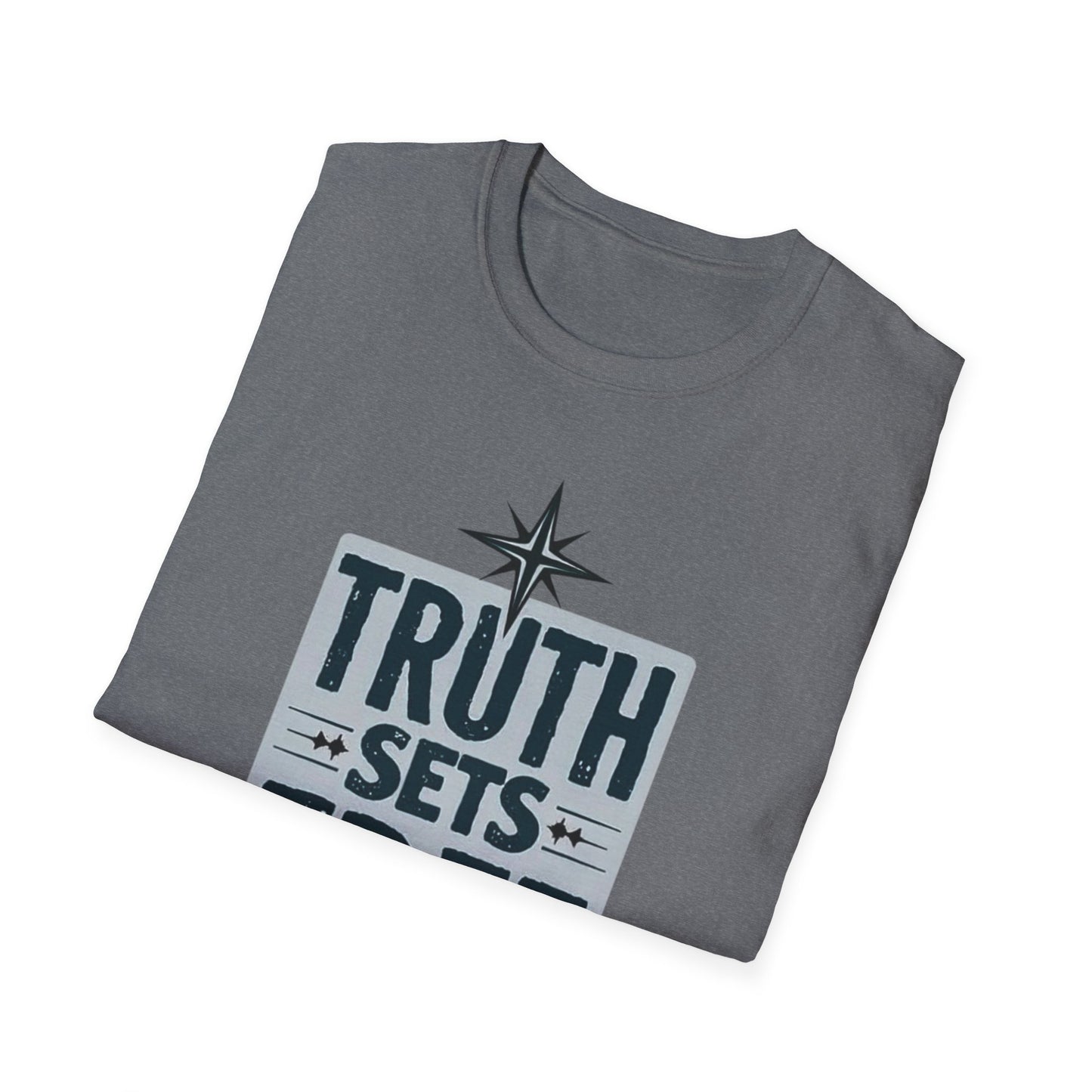 Truth sets Free, Unisex Softstyle T-Shirt - Psychonaut Swag