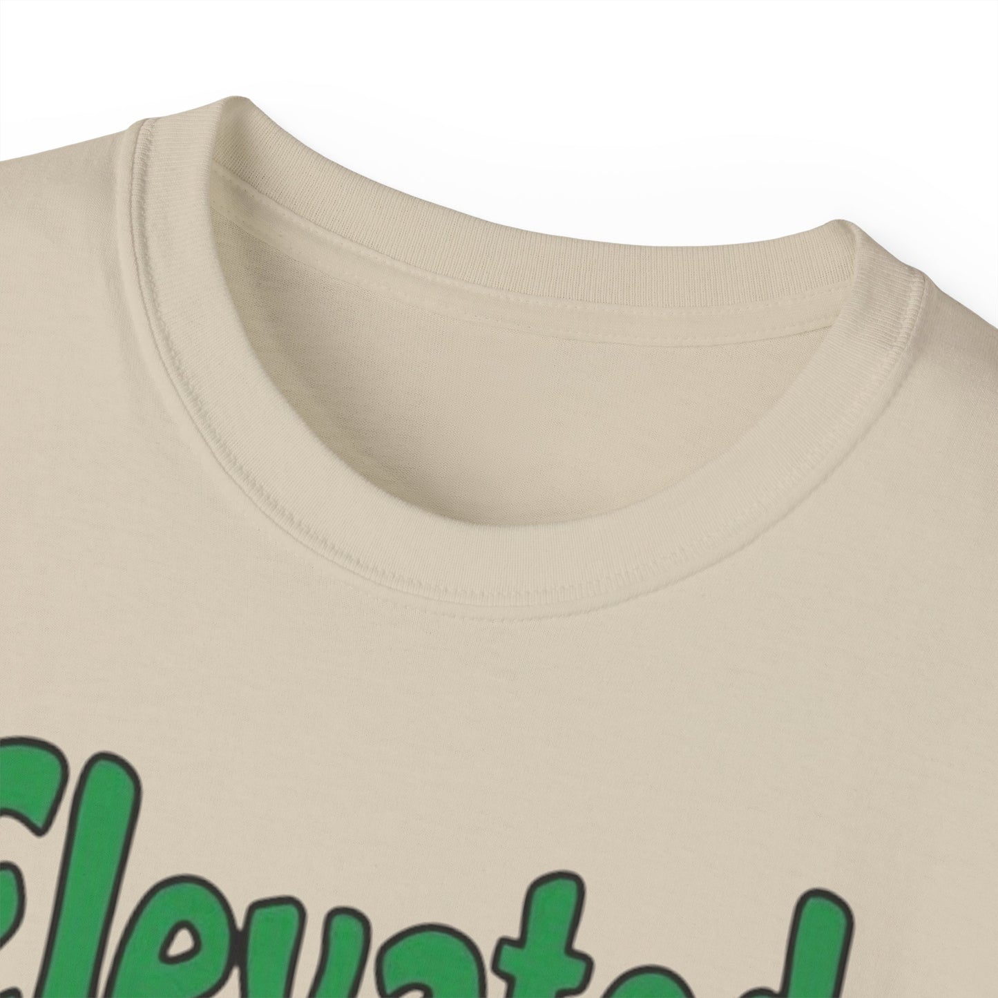 Elevated Mood Cannabis Tee, Unisex Ultra Cotton T-Shirt, Sublimated Graphic Tee, Perfect Gift for 420 Celebrations, Relaxed Fit Tee