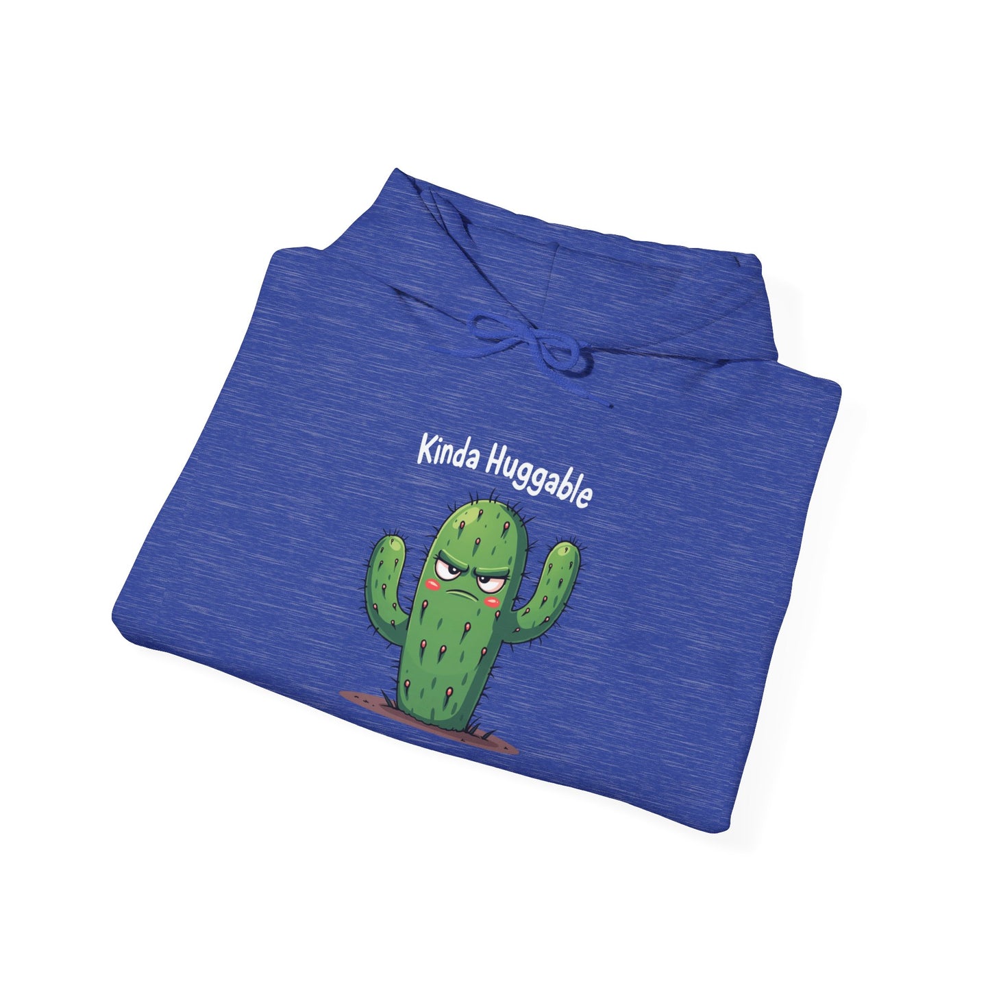 Kinda Huggable, Unisex Heavy Blend Sweatshirt, Comfy Gift, Funny Plant Lover Apparel, Perfect for Casual Outings, Spring Celebration - Psychonaut Swag