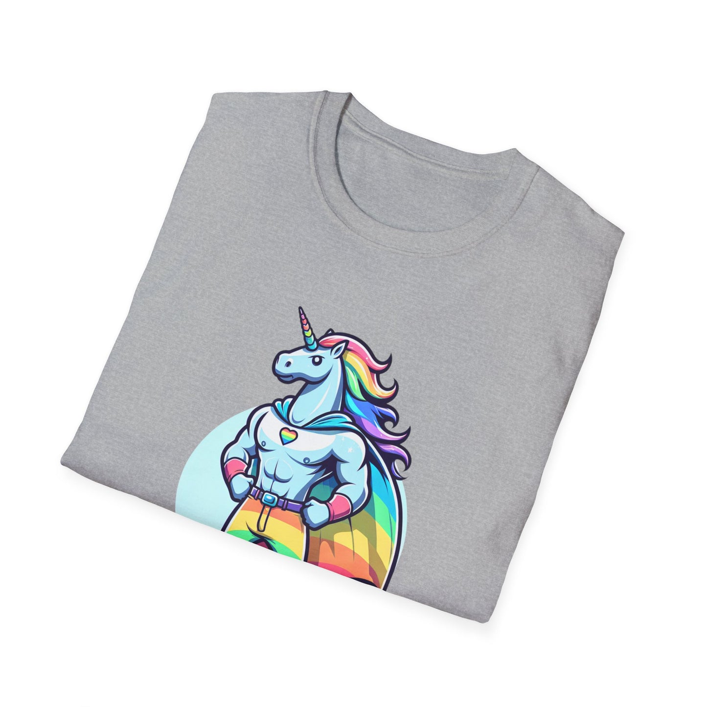 Dad Unicorn Superhero T-Shirt - Psychonaut Swag