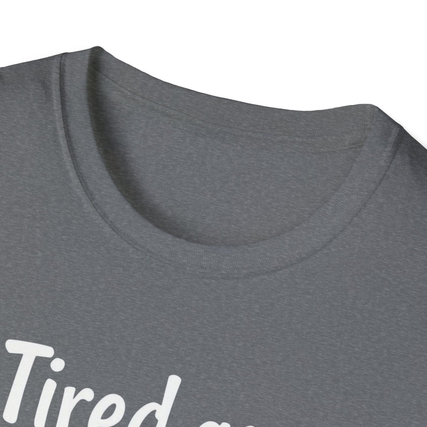 Tired as a Mother T-Shirt, Funny Mom Tee, Gift for Mothers Day, Unisex Tee, Coffee Lover Shirt, Relaxed Fit T-Shirt - Psychonaut Swag