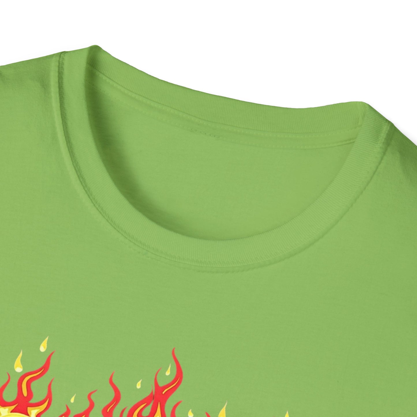Hot Chick, Flame T-Shirt, Trendy Graphic Tee, Chica Caliente Shirt, Gift for Her, Summer Fashion, Casual Style - Psychonaut Swag