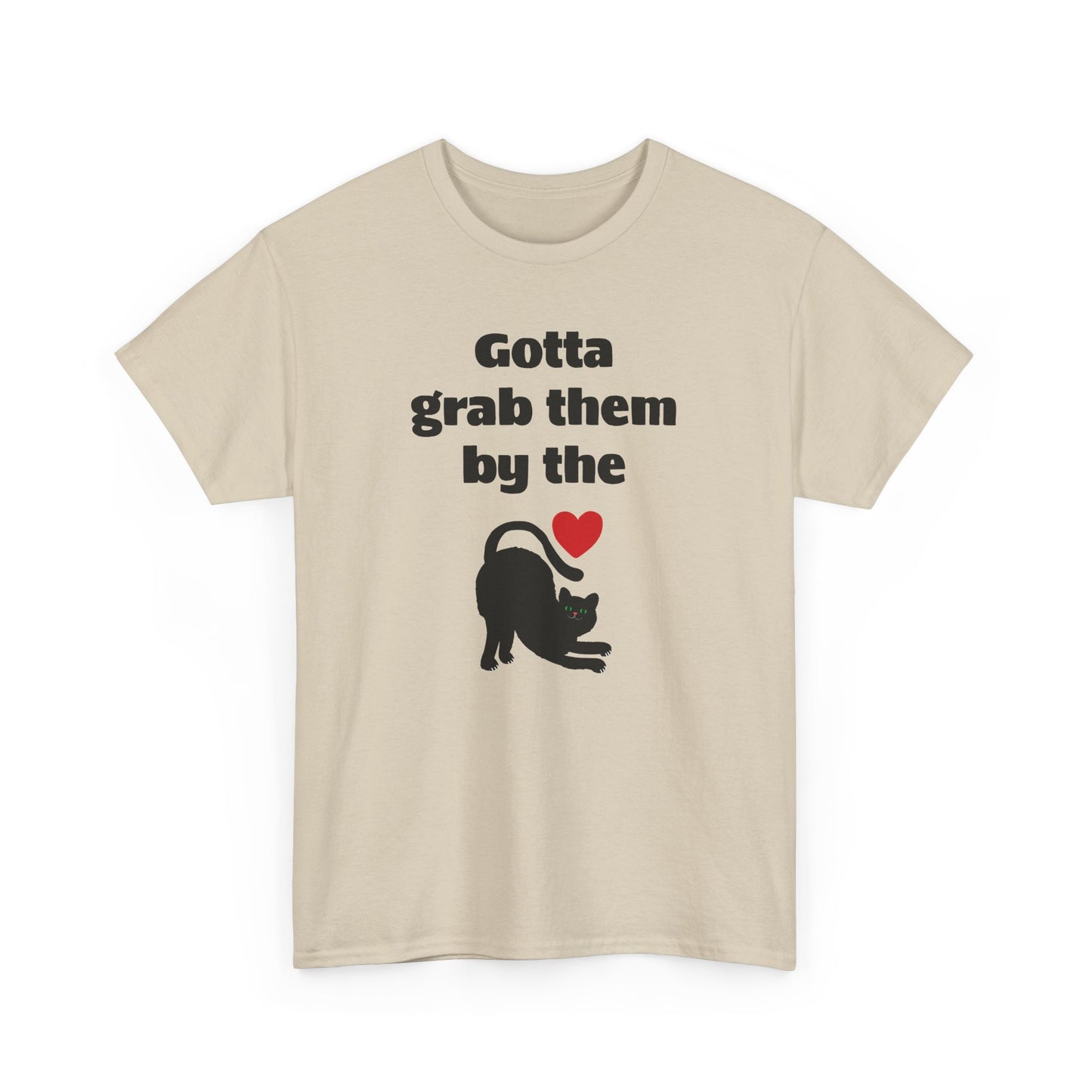 Grab the Cat, Unisex Heavy Cotton Tee - Psychonaut Swag