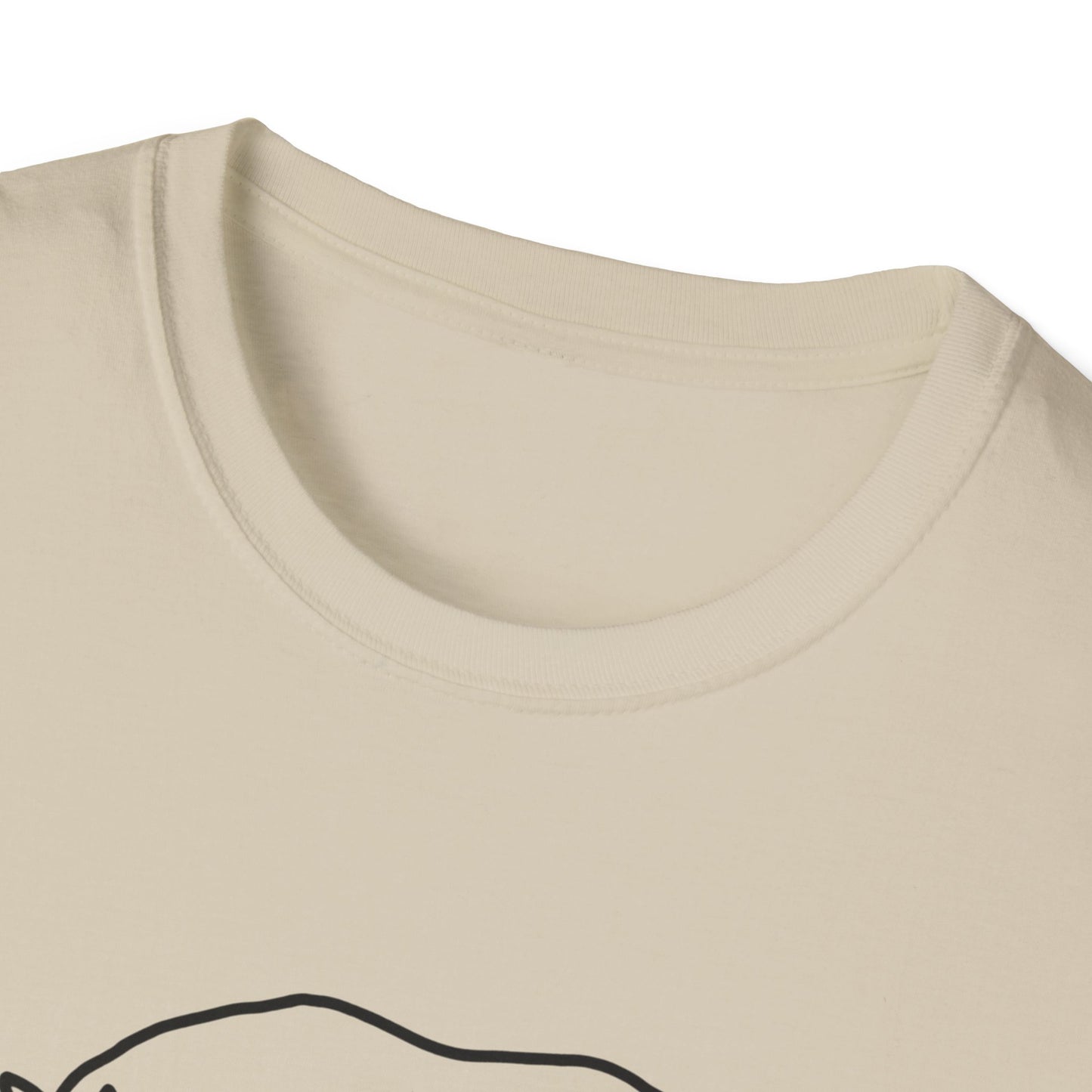 Chunky Unicorn, Rhino, Unisex Softstyle T-Shirt, Funny Tee, Gift for Animal Lovers, Casual Wear, Birthday Present, Unique Graphic Shirt