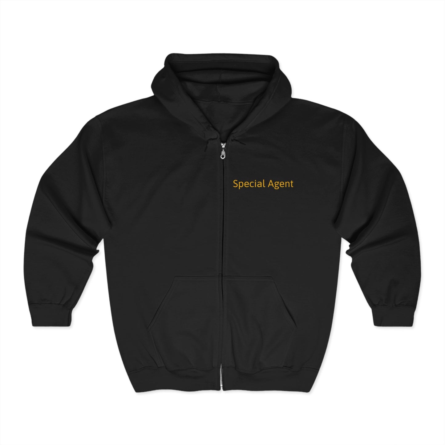 U.A.P. Special Agent Unisex Heavy Blend™ Full Zip Hooded Sweatshirt - Psychonaut Swag