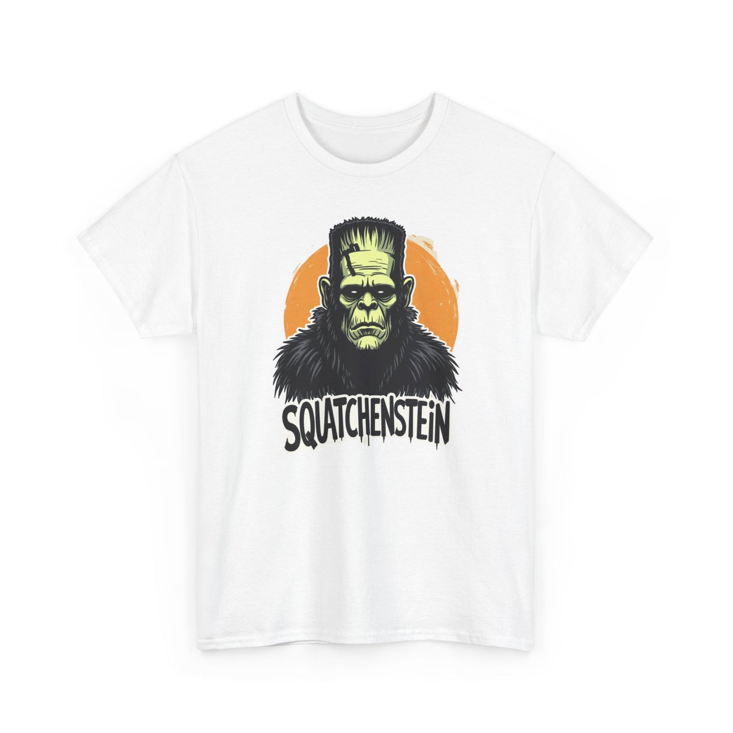 Sasquatch Halloween Tee, Funny Graphic Shirt, Unisex Costume T-Shirt, Retro Monster Apparel, Unique Gift for Halloween