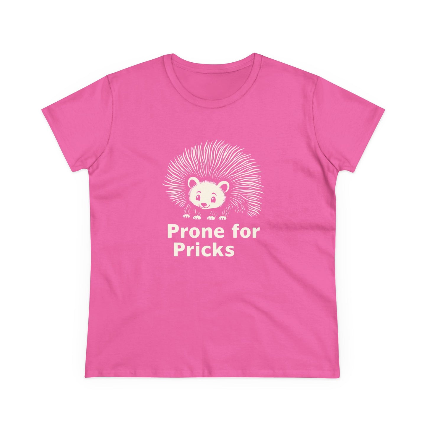 Prone for Pricks, Funny Hedgehog Tee, Quirky Animal Shirt, Cute Graphic Tee, Gift for Animal Lovers, Casual Wear, Summer Top