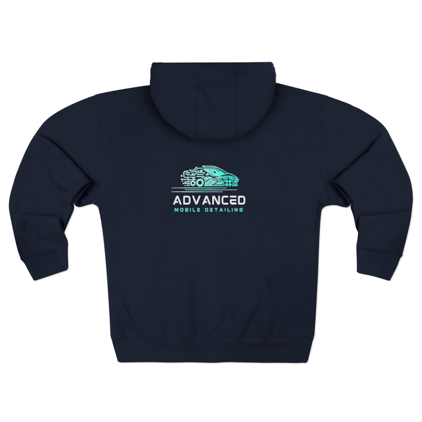 Advanced Mobile zip-up, Exploration Unisex Zip Hoodie, Cozy Zip Up, Casual Wear, Gift for Adventurers, Travel Enthusiasts